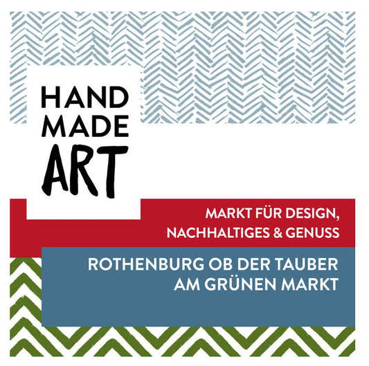 HandmadeArt Rothenburg o.d. Taube 05.-06.07.2025 | JEWEILS 11 - 18 UHR