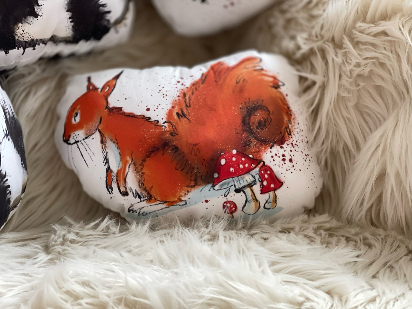 Kissen Kuschelkissen Waschbär & co.