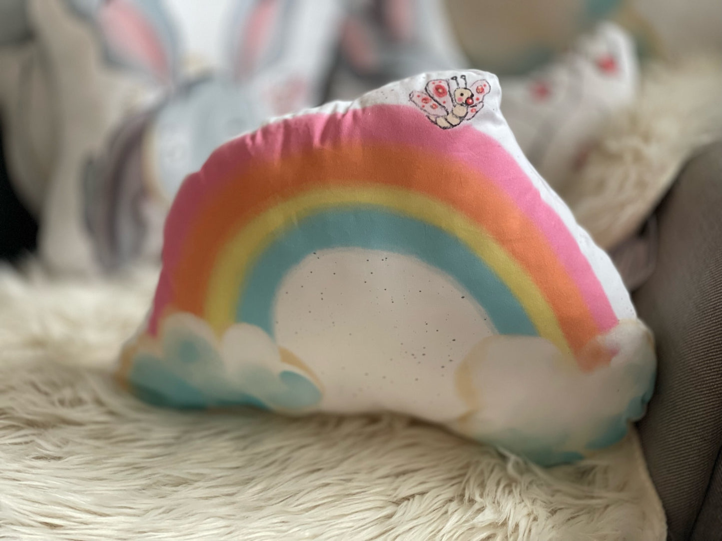 Kissen Kuschelkissen kleiner Hase