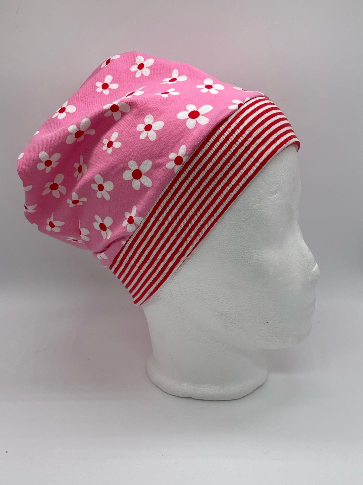 Beanie Gänseblümchen rosa