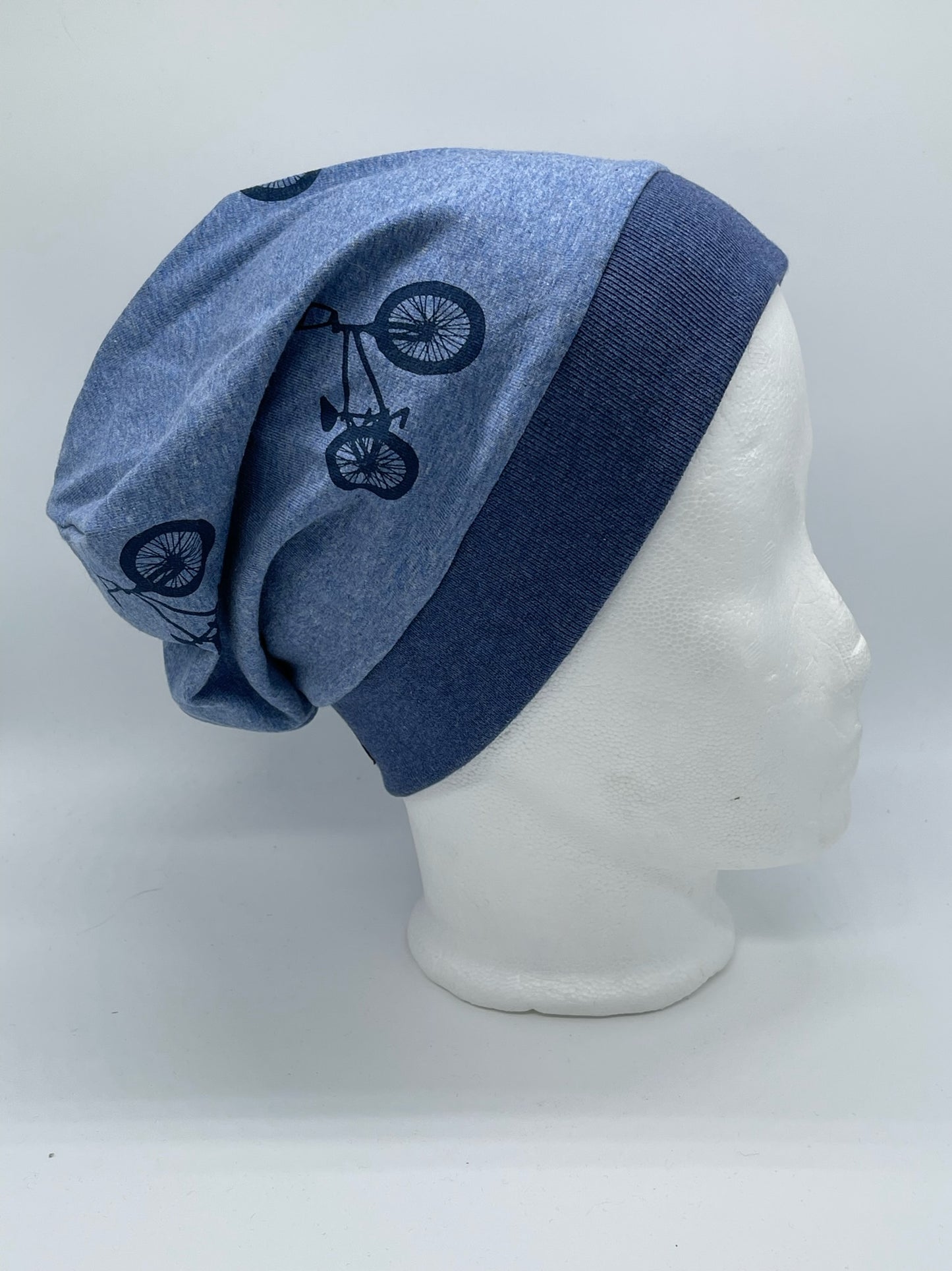 Beanie Bike blau