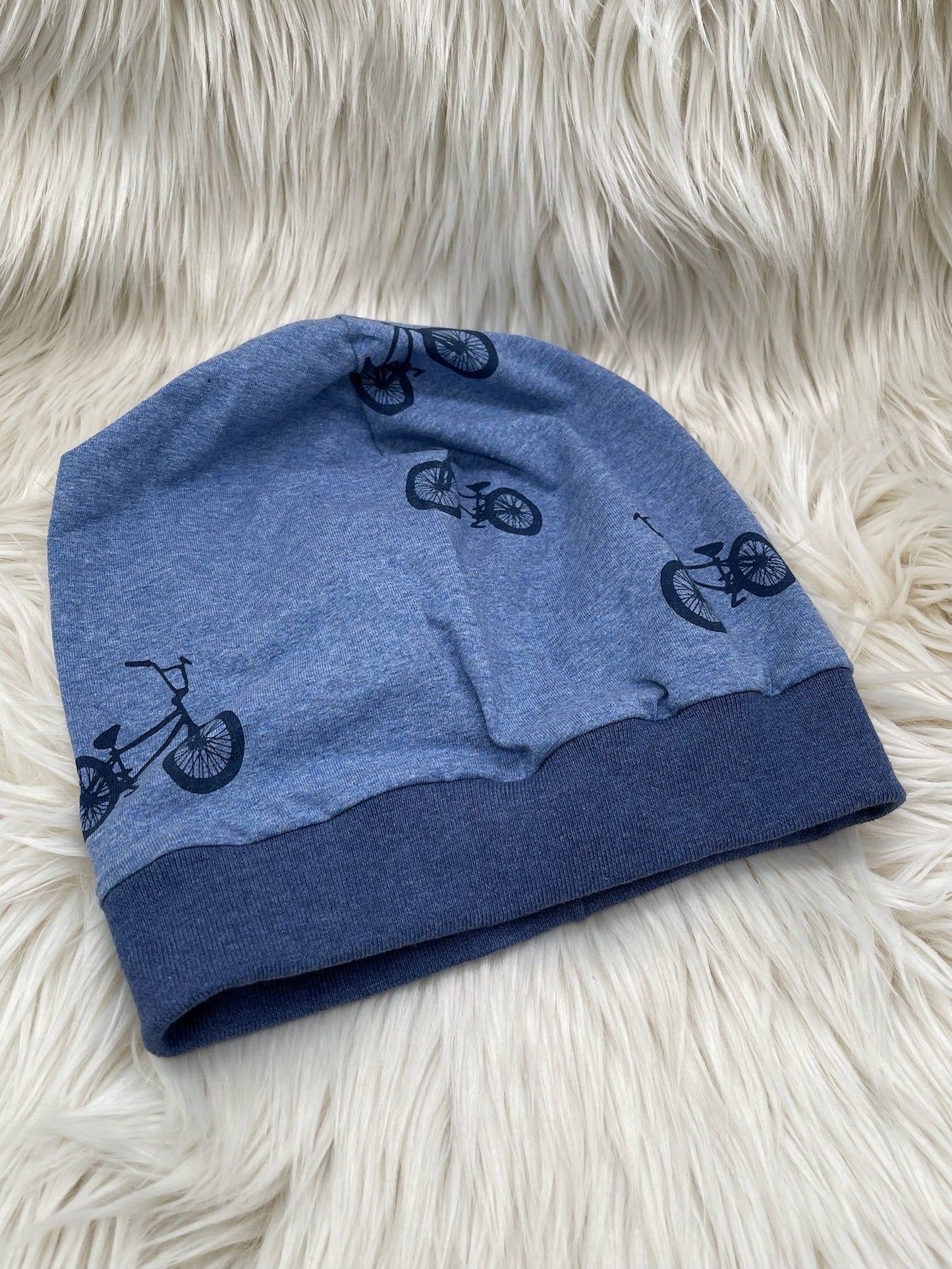 Beanie Bike blau