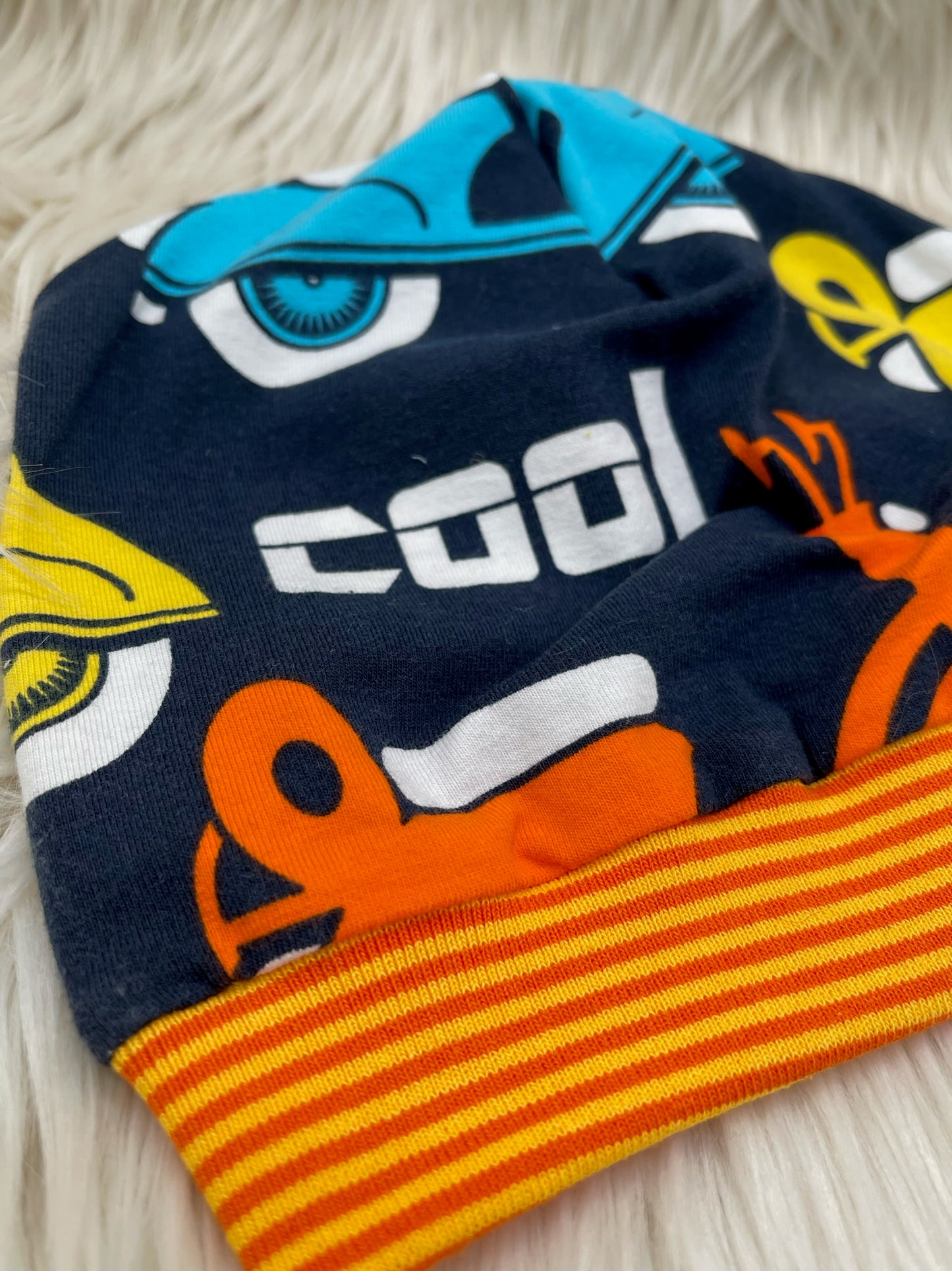 Beanie Motorroller blau