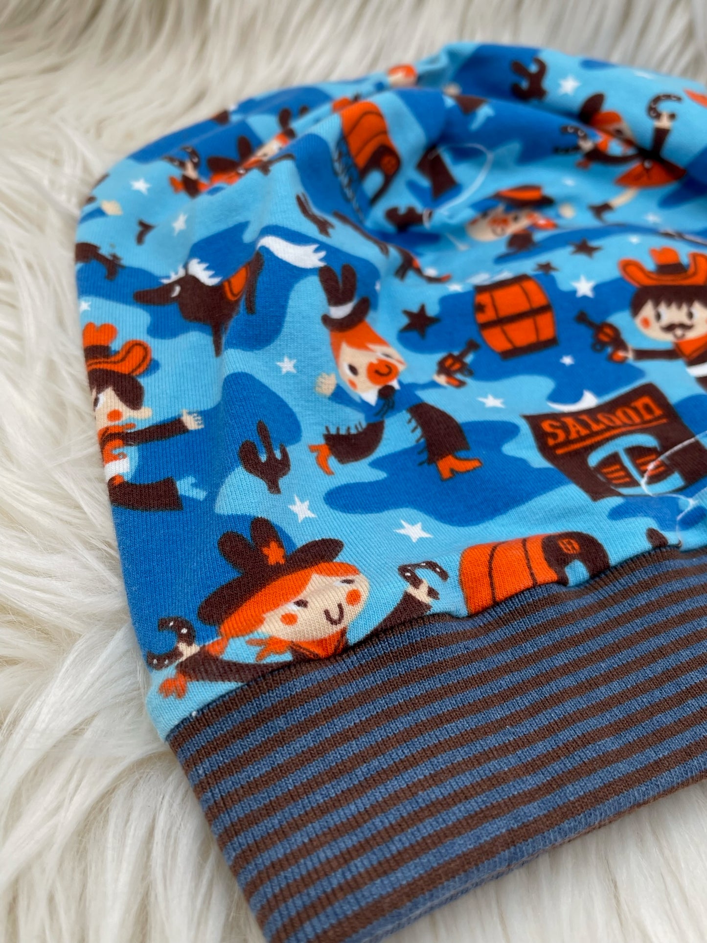 Beanie Cowboys blau