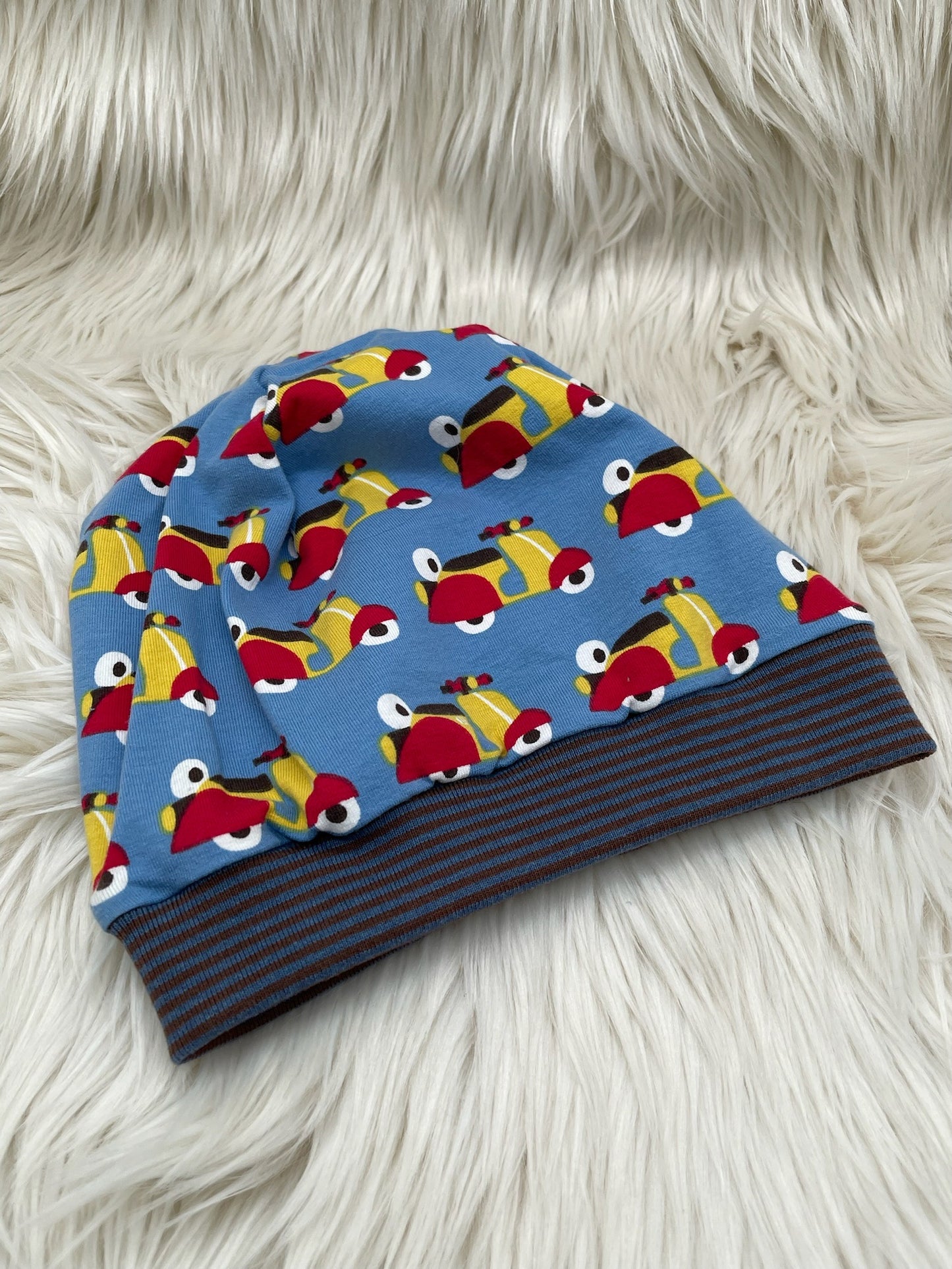Beanie Vespa blau