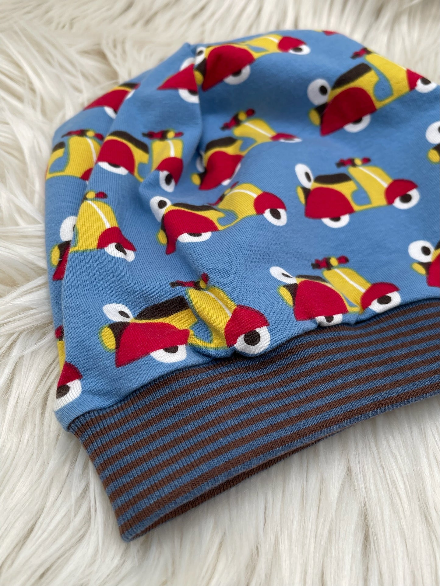 Beanie Vespa blau