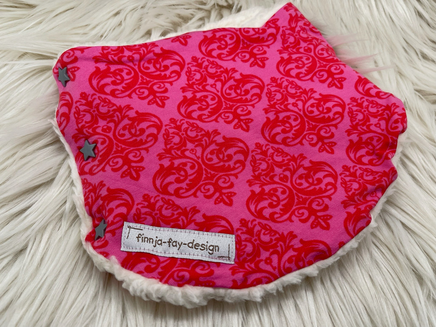 Halssocke Halsloop Ornament rosa