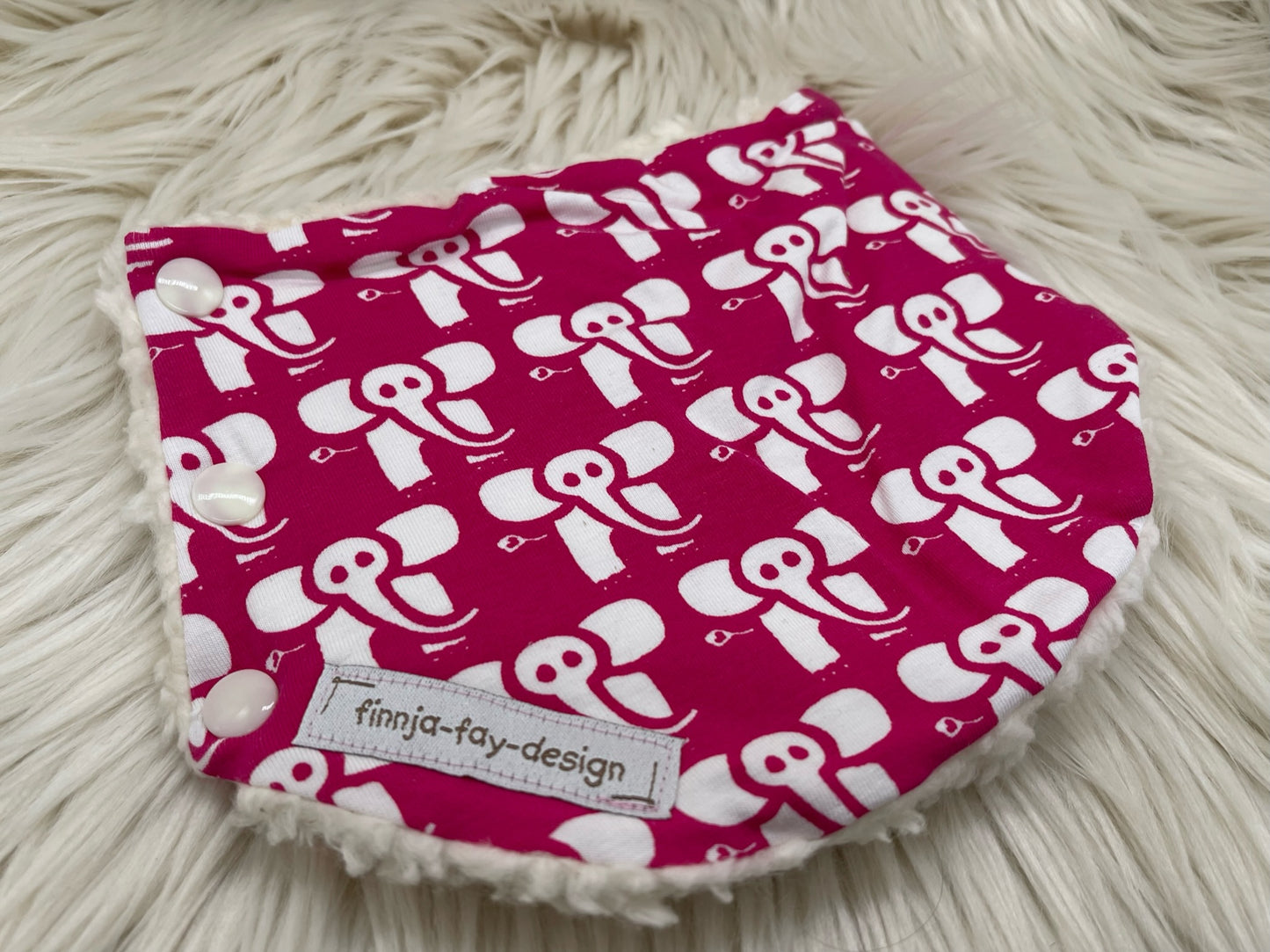 Halssocke Halsloop Elefant rosa KU 38/43