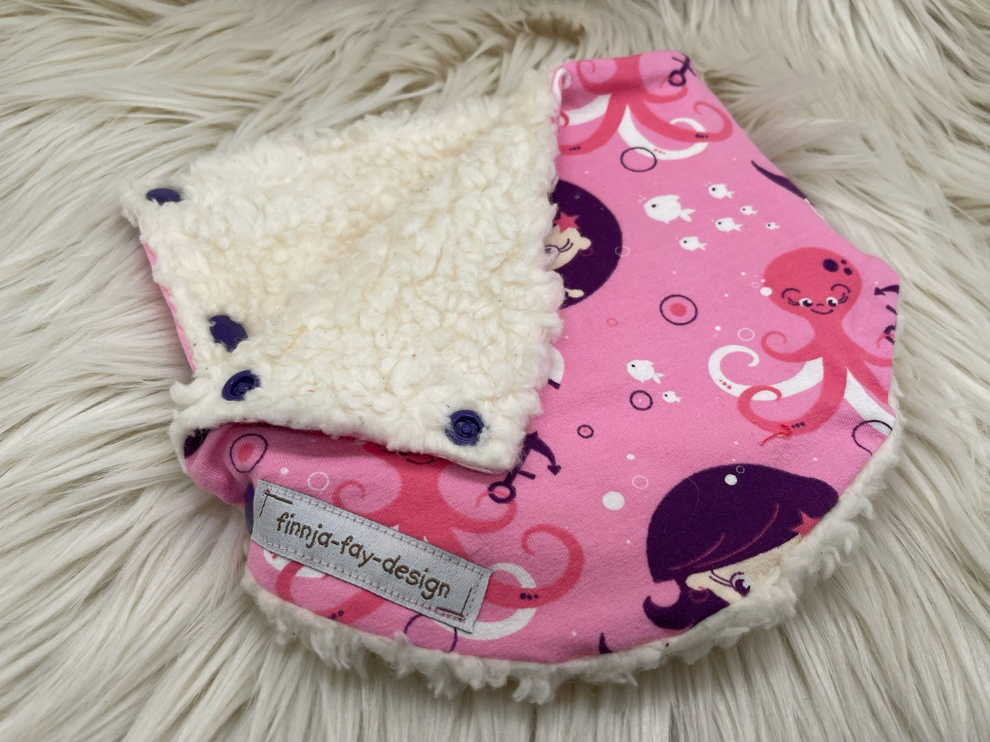 Halssocke Halsloop Meerjungfrau rosa