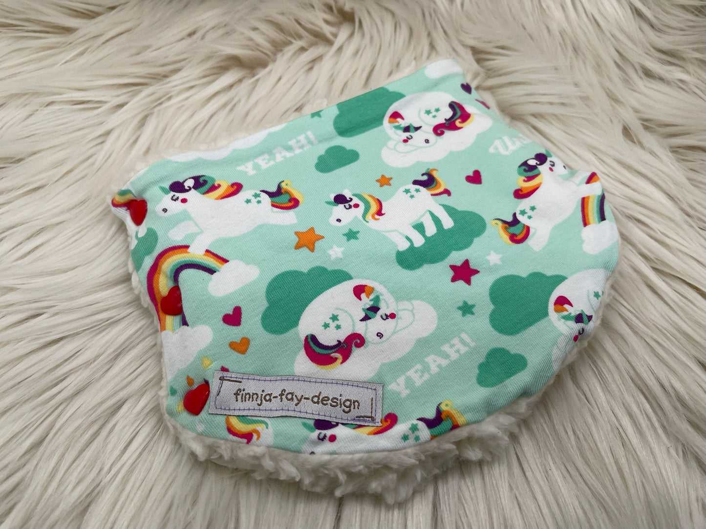 Halssocke Halsloop Einhorn mint KU 38/43