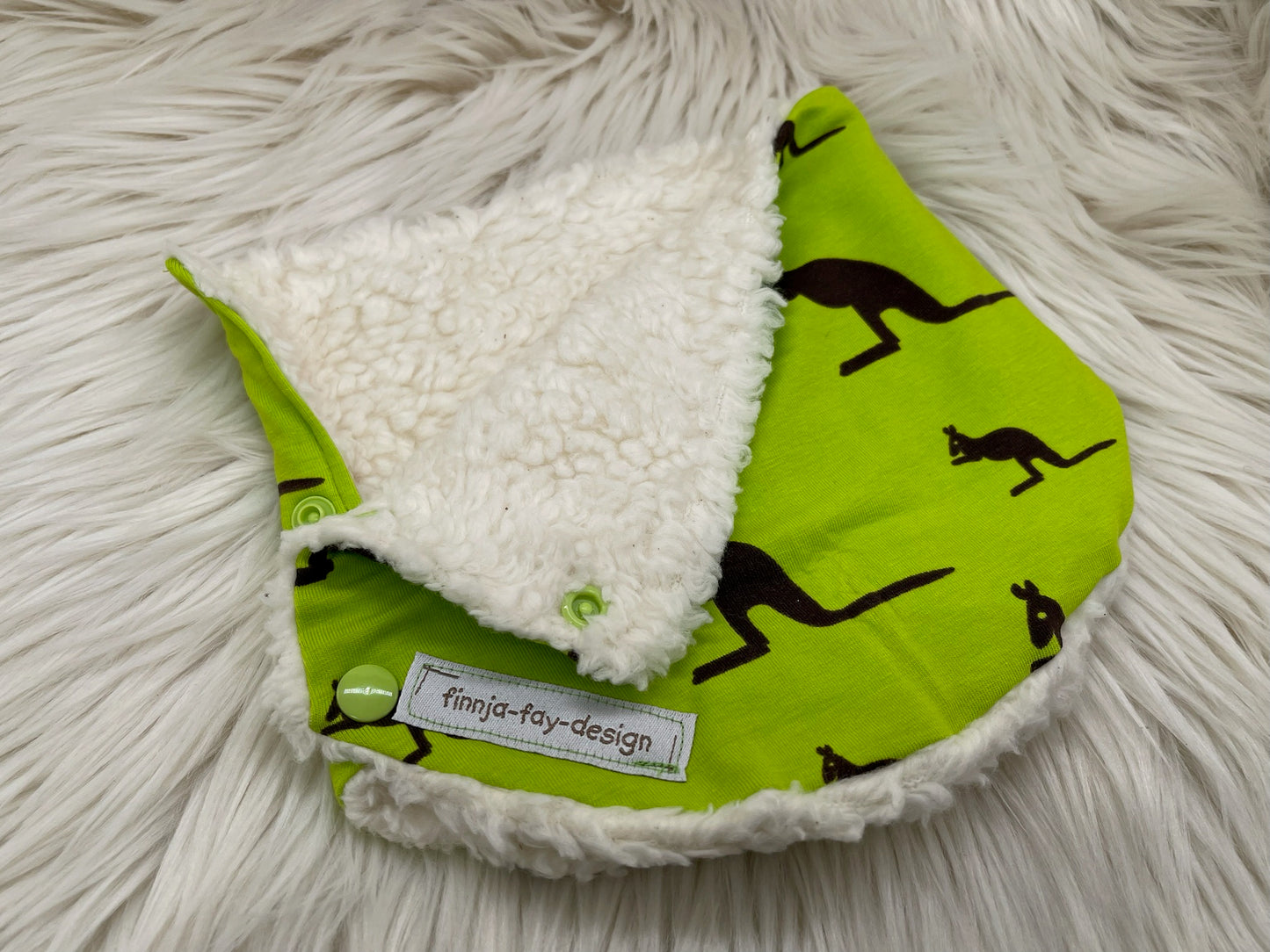 Halssocke Halsloop Känguru grün KU 44/48 49/53