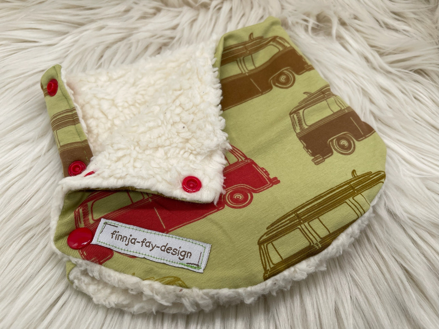 Halssocke Halsloop Bulli grün