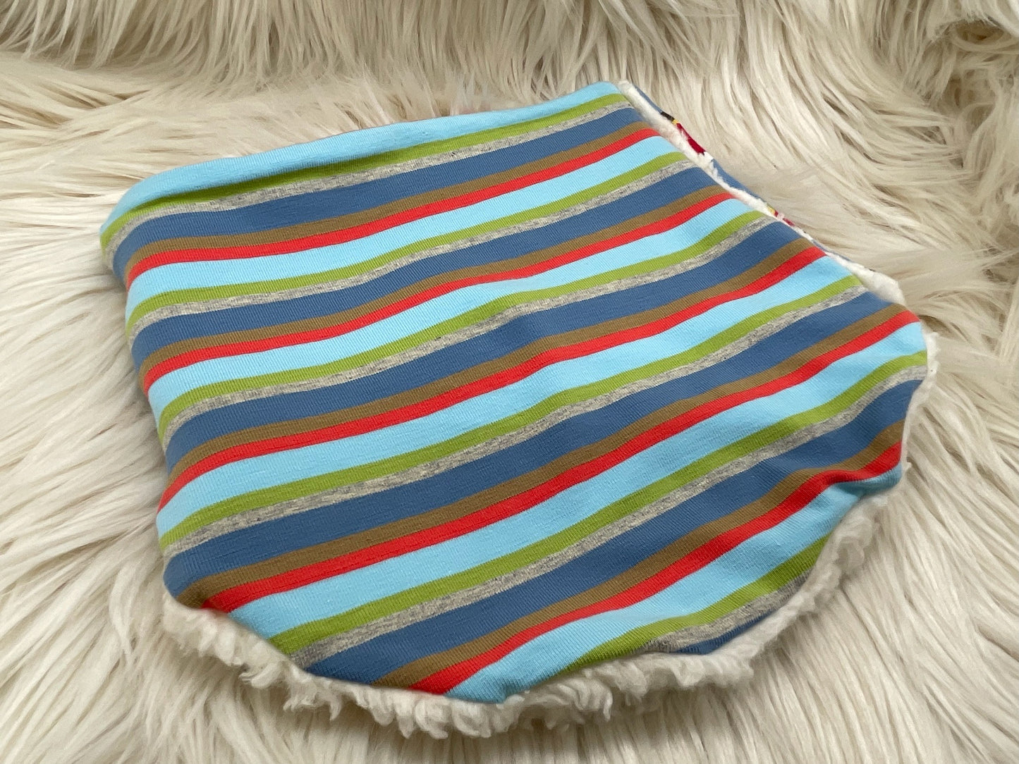 Halssocke Halsloop Dino grün