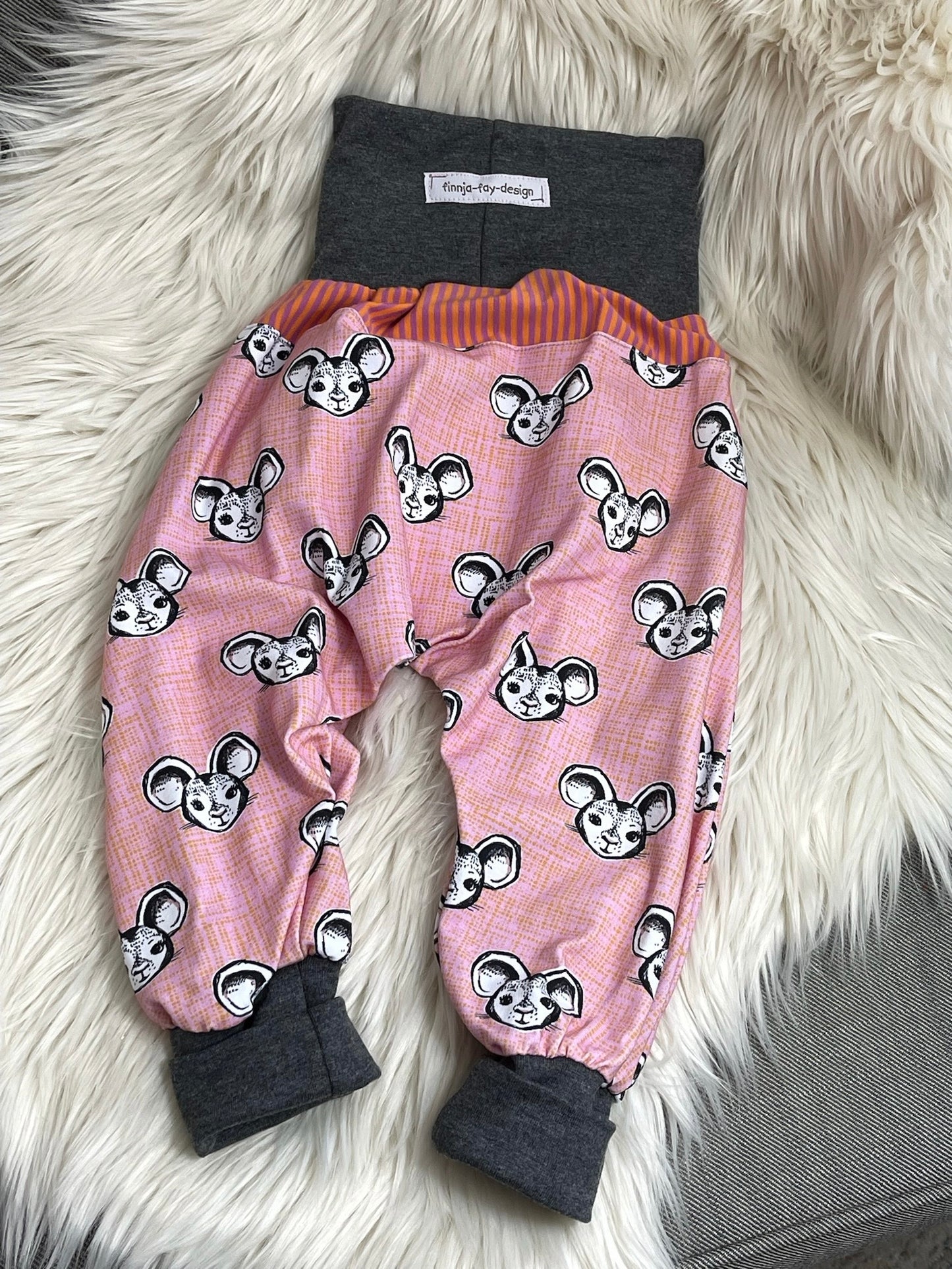 B-Ware Pumphose Maus rosa Gr. 86