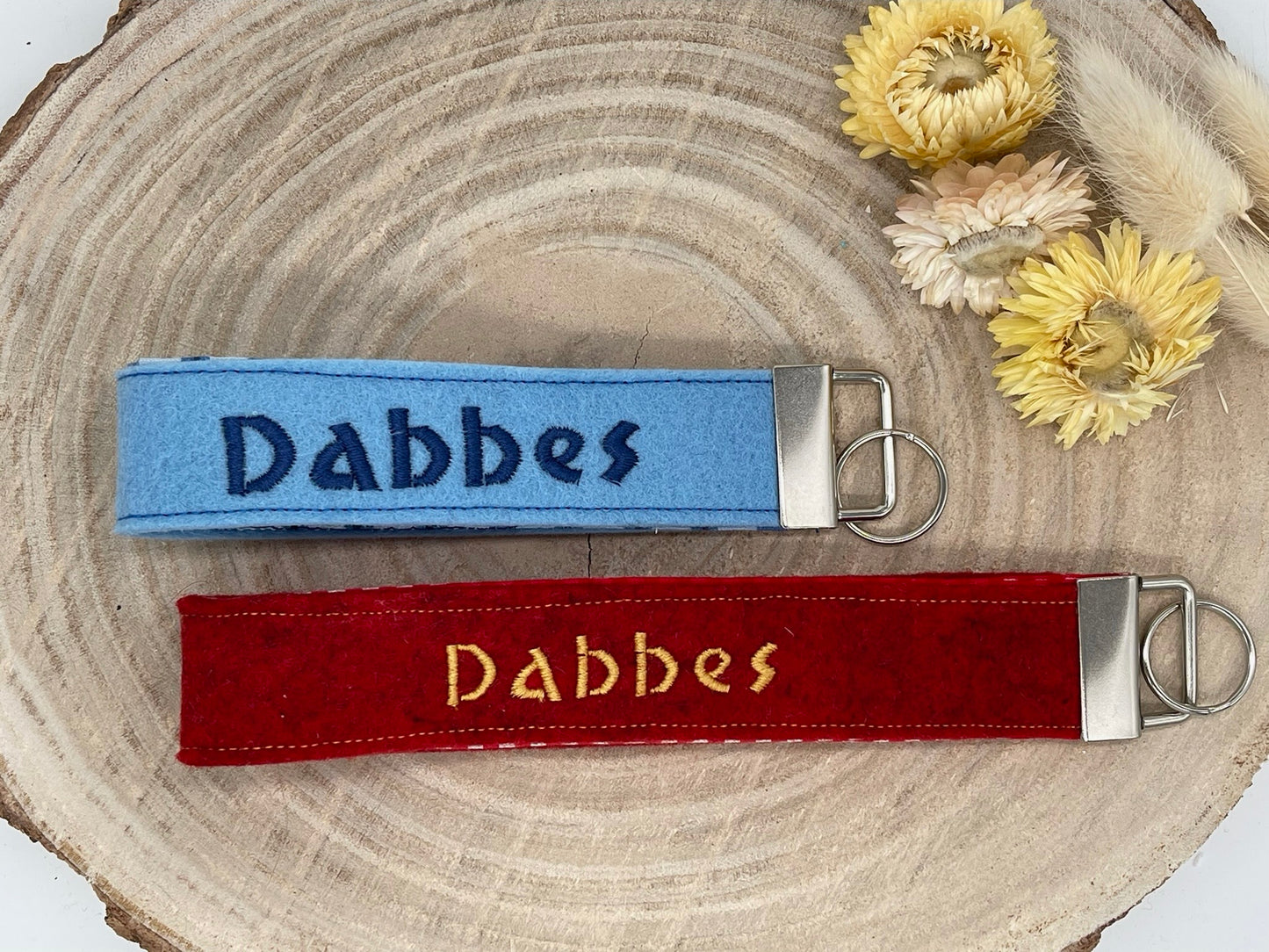 SALE Filz Schlüsselanhänger Dabbes