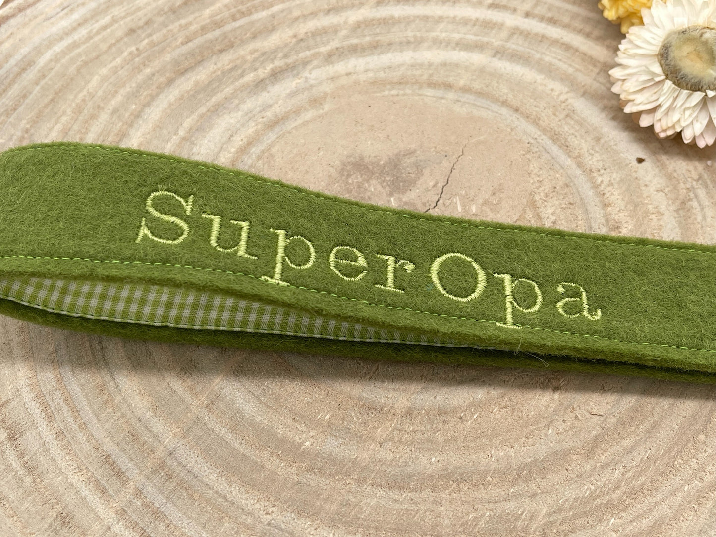 SALE Filz Schlüsselanhänger SuperOpa