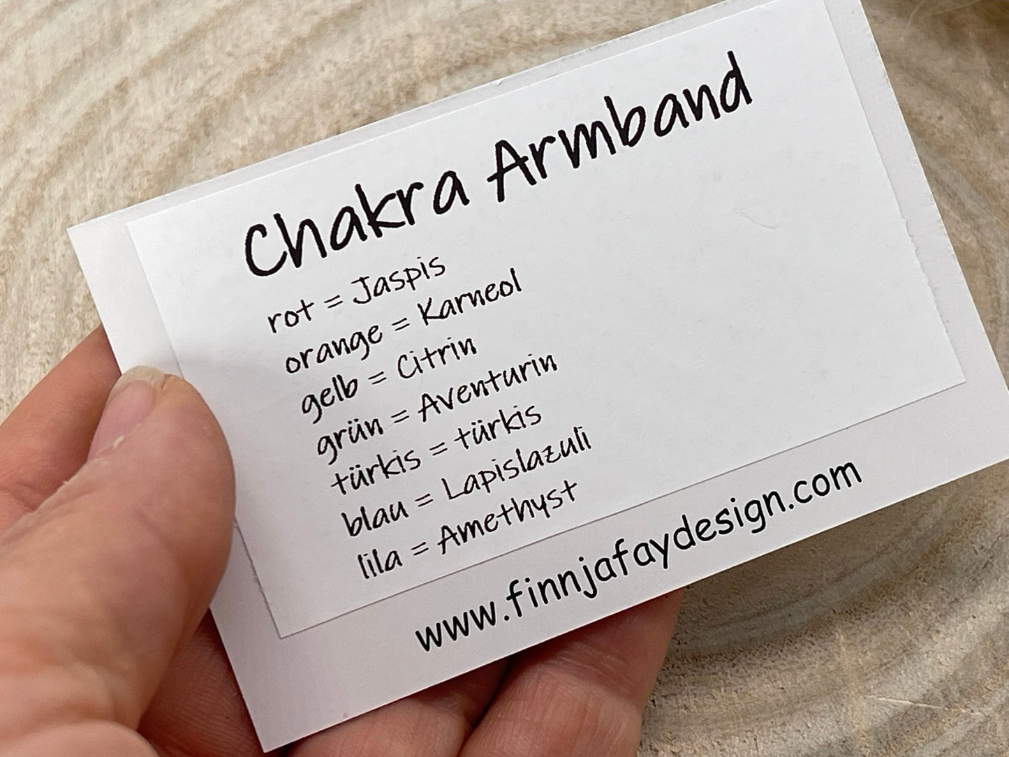 Halbedelstein Freundschaftsarmband Makramee Schmuck Chakra groß