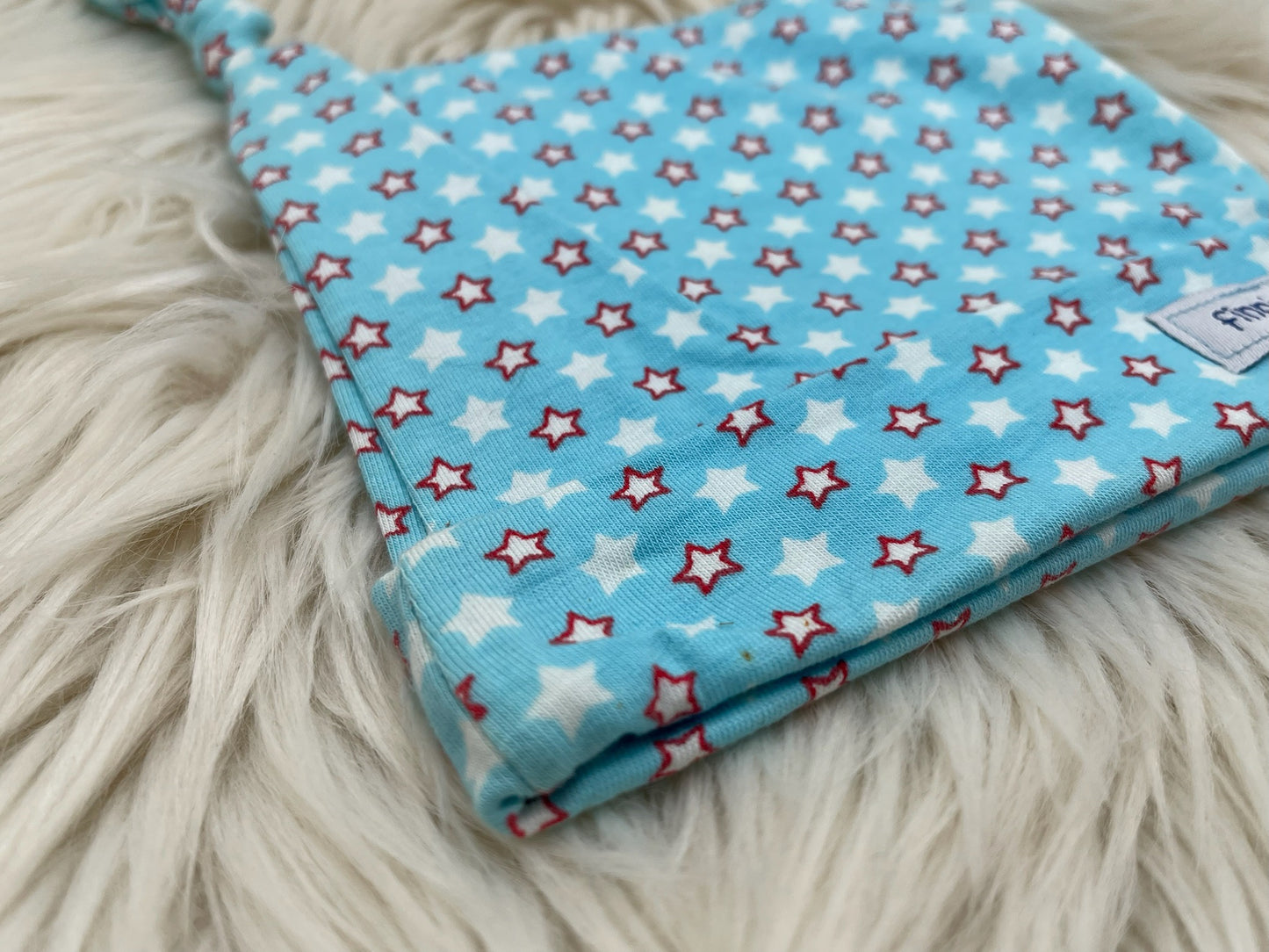 SALE Knotenmütze Eulchen mit Sternen