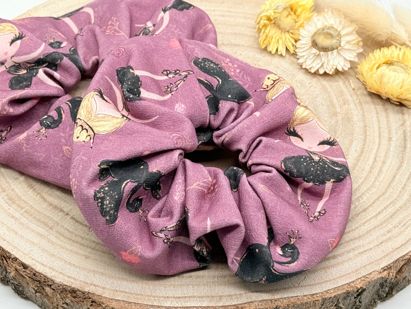Jersey Scrunchie Ballerina lila