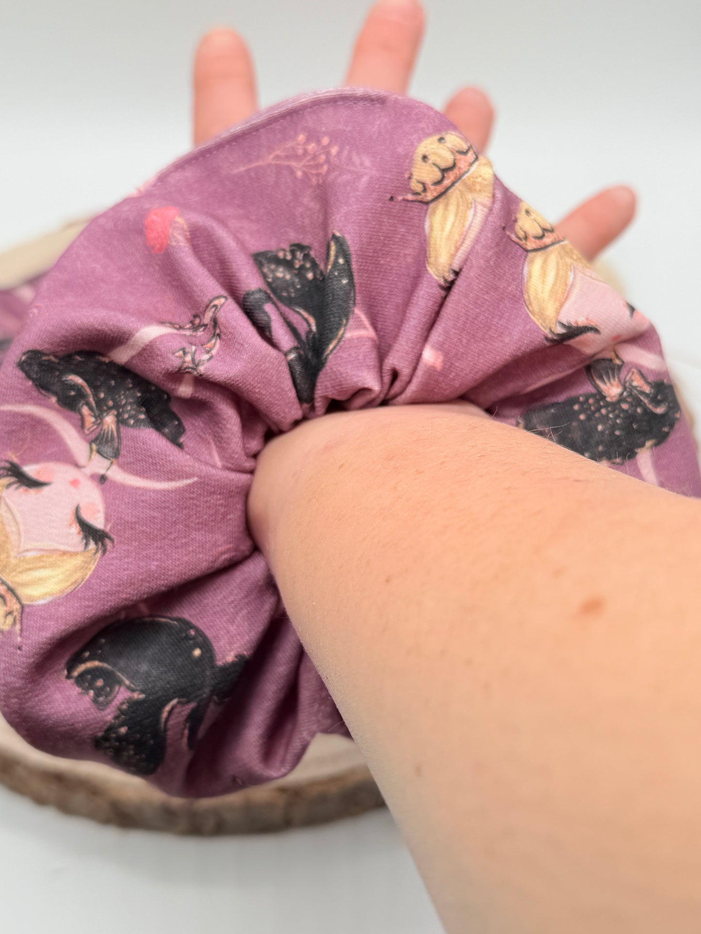 Jersey Scrunchie Ballerina lila
