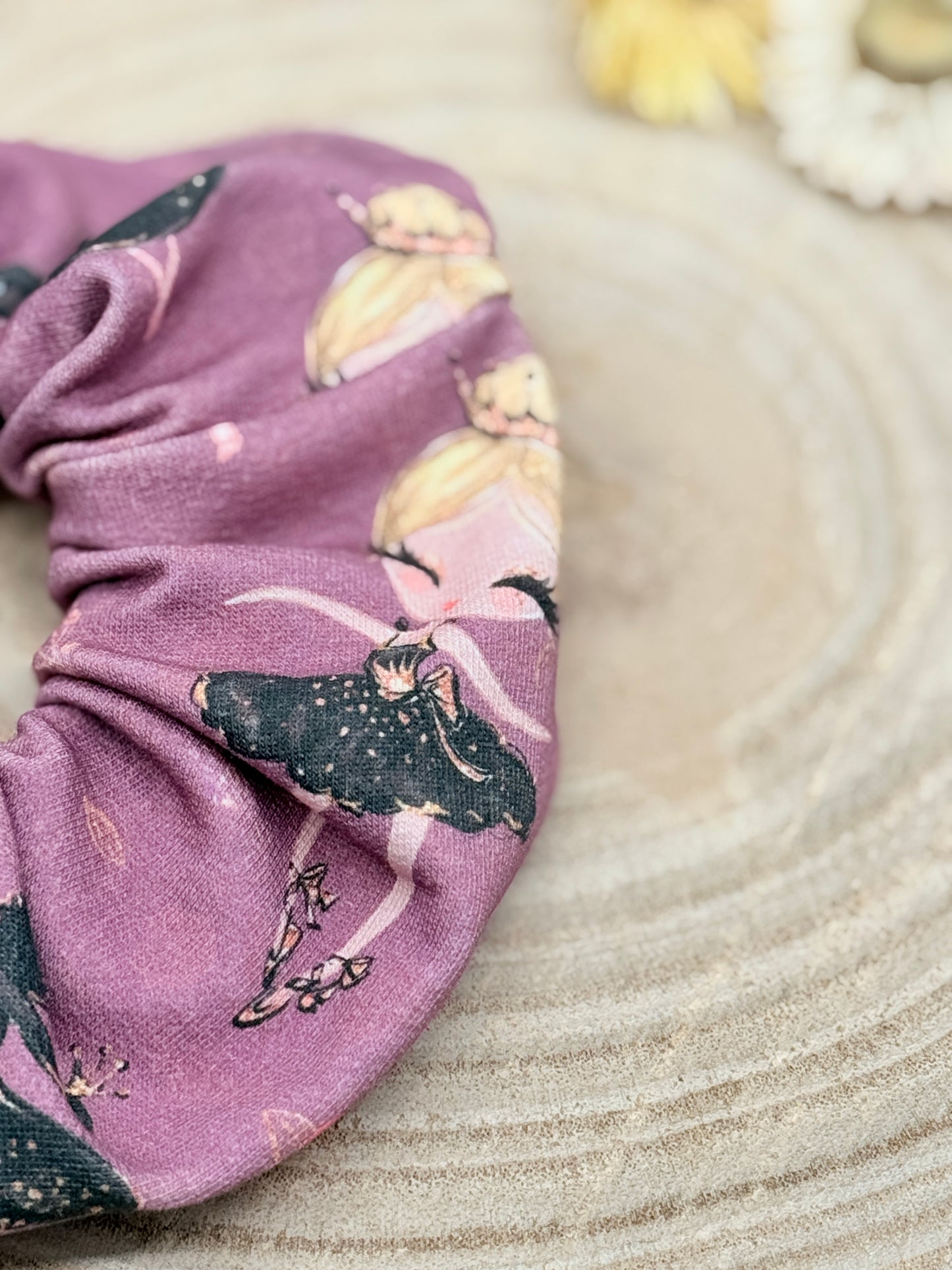 Jersey Scrunchie Ballerina lila