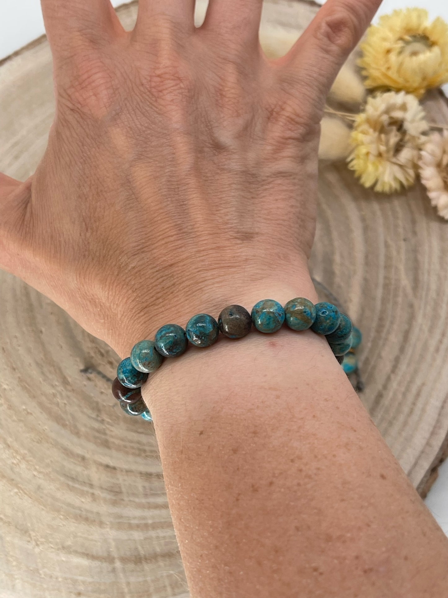 Halbedelstein Freundschaftsarmband Makramee Schmuck Jaspis