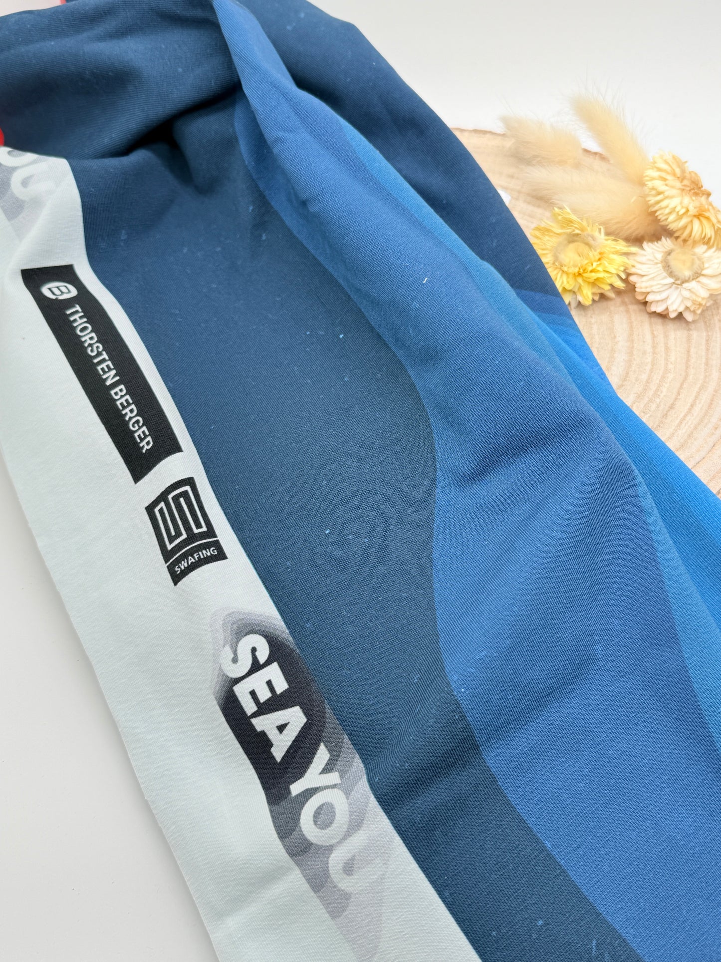 Panel Mann (Swafing) blau ca. 80x140 cm