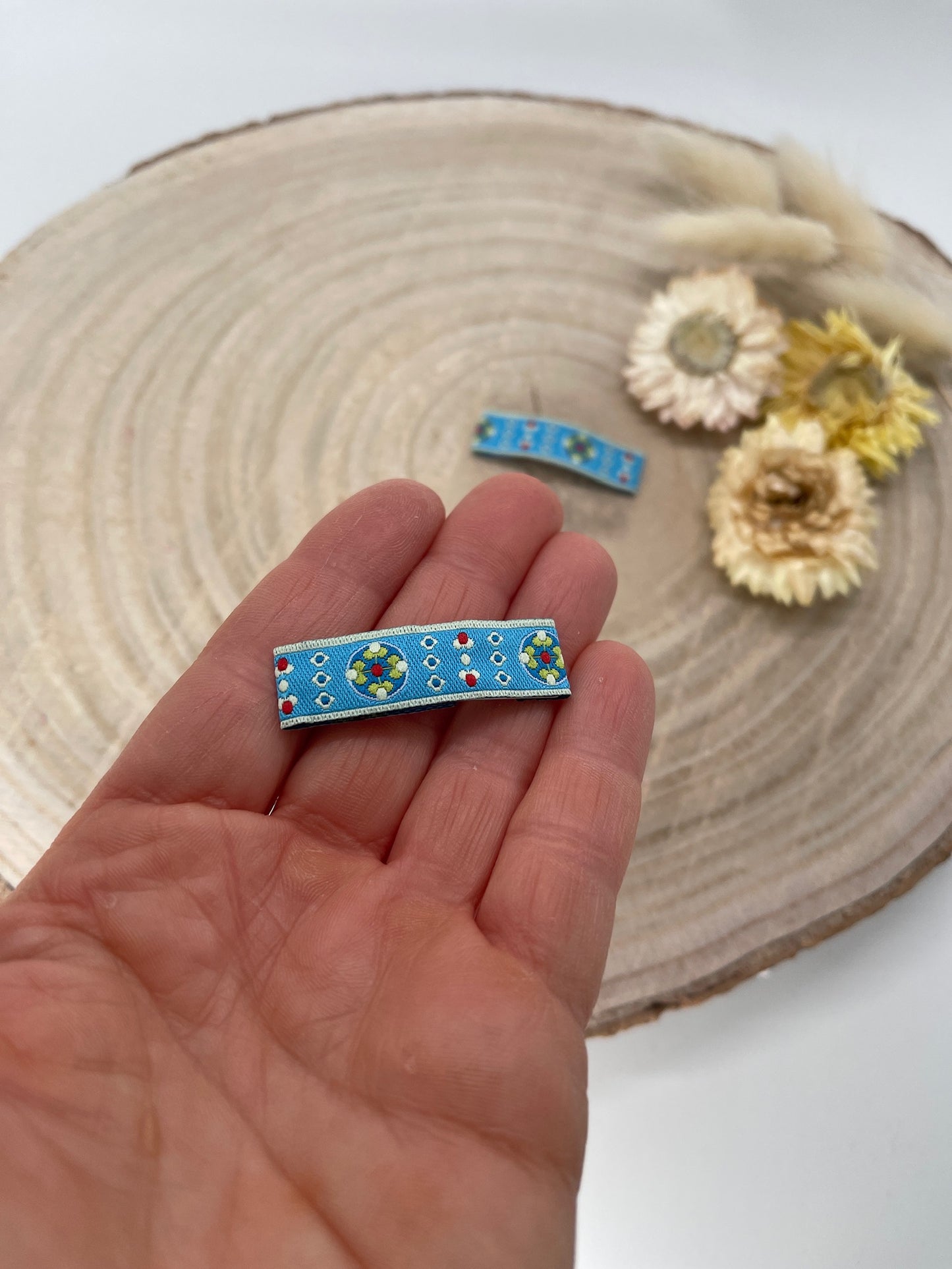 Baby Haarspangen Haarclips ahoi (1 Paar) blau