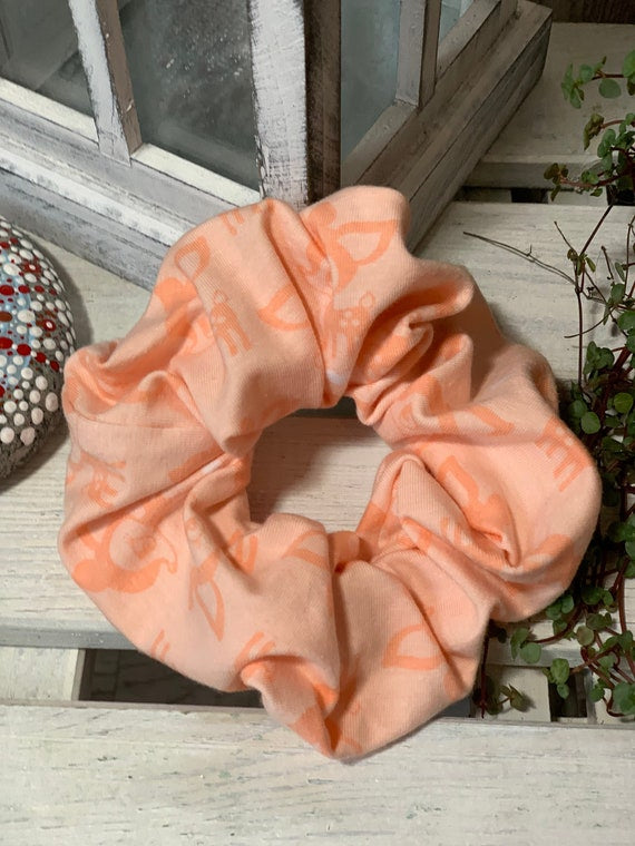 Scrunchie Haargummi Haarband Rehkitz Apricot rosa