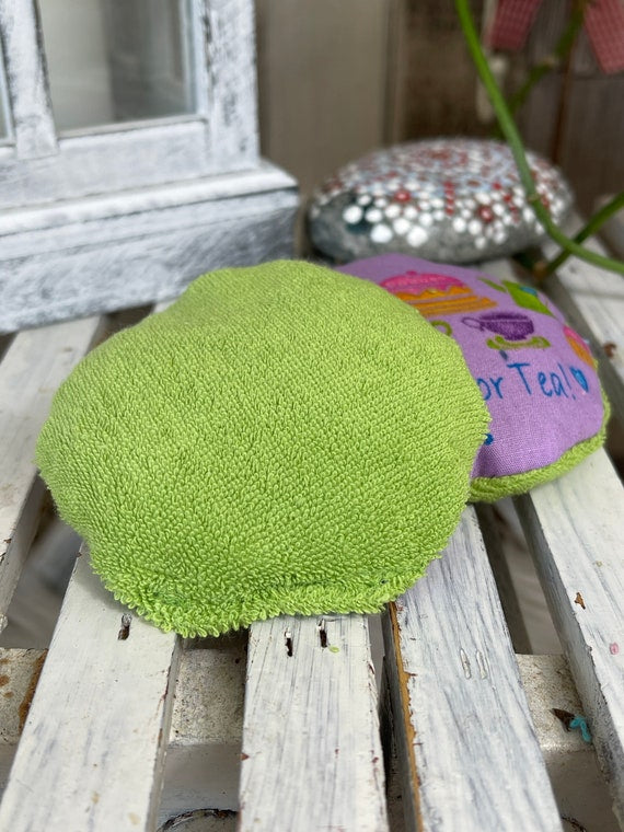 Taschenwärmer Beulenkühler Körnerkissen tea time