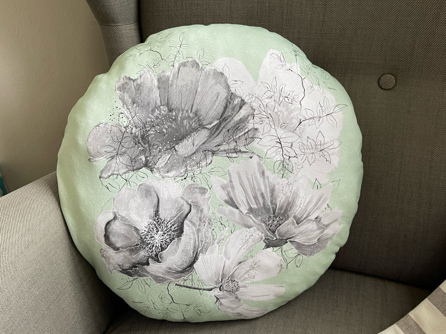 Weiches gemütliches Kissen Kuschelkissen Dekokussen Reusekissen Magic Blumen