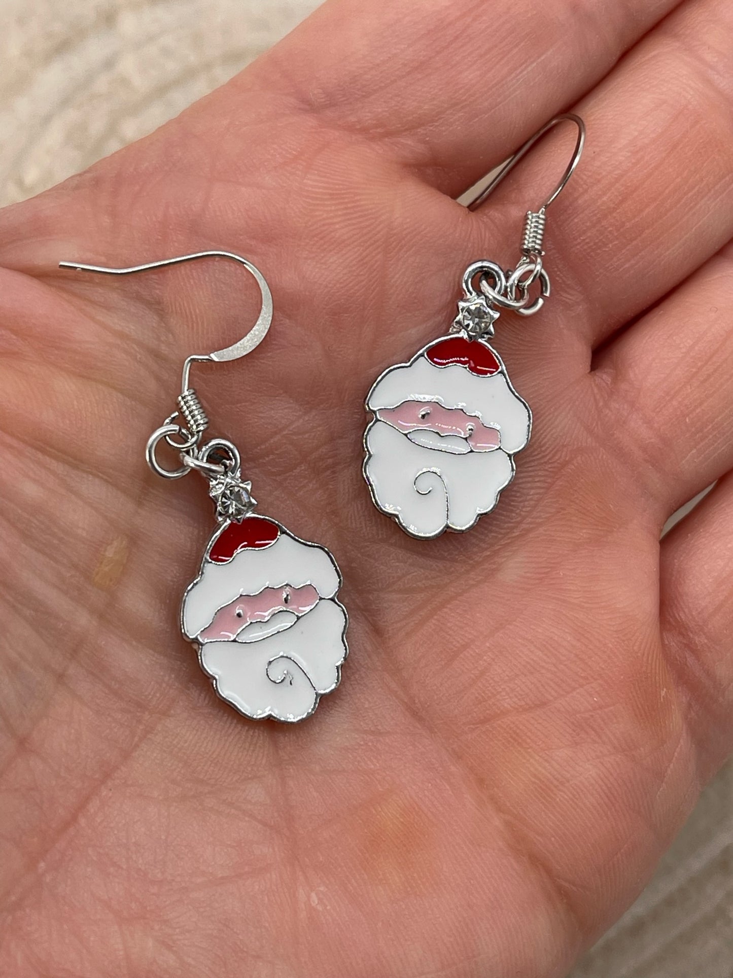 Ohrring Ohrhänger Weihnachtsmann