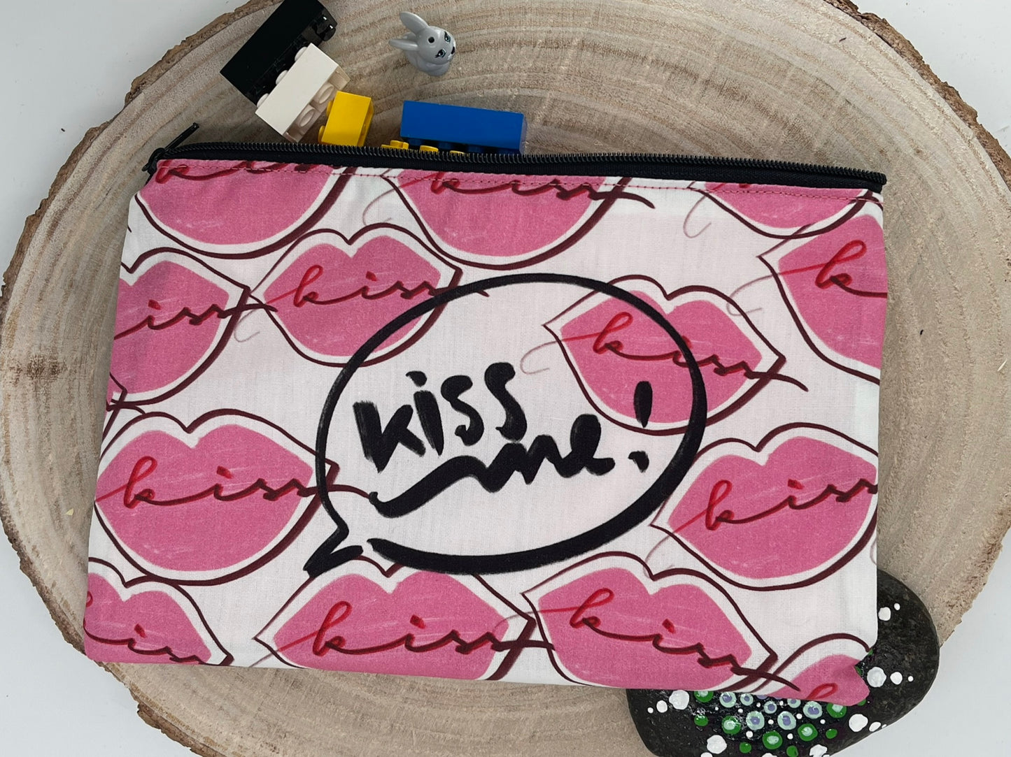 Federtasche Kosmetik MODI Kiss me rosa