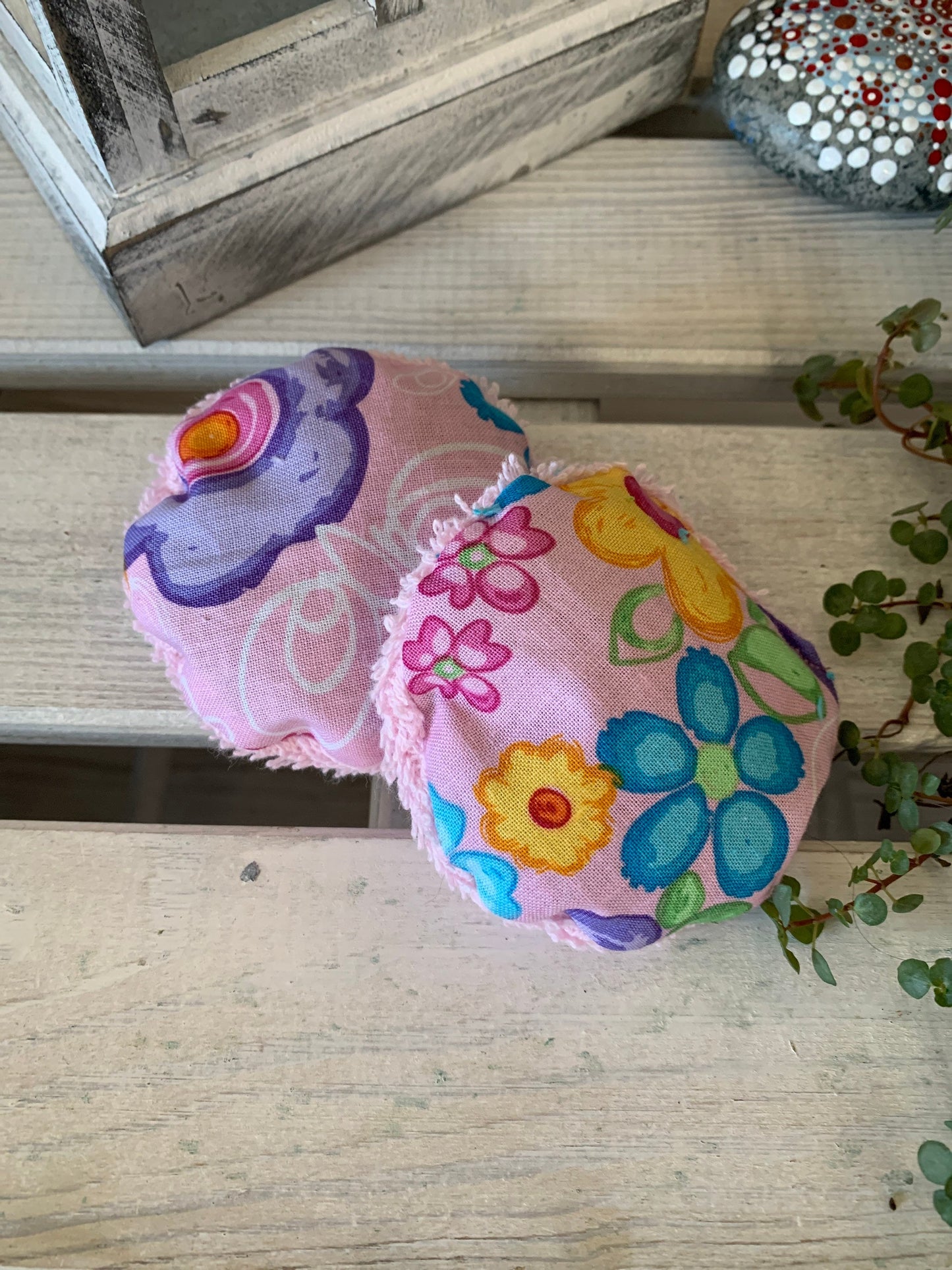 Taschenwärmer Beulenkühler körnerkissen Blumen mix