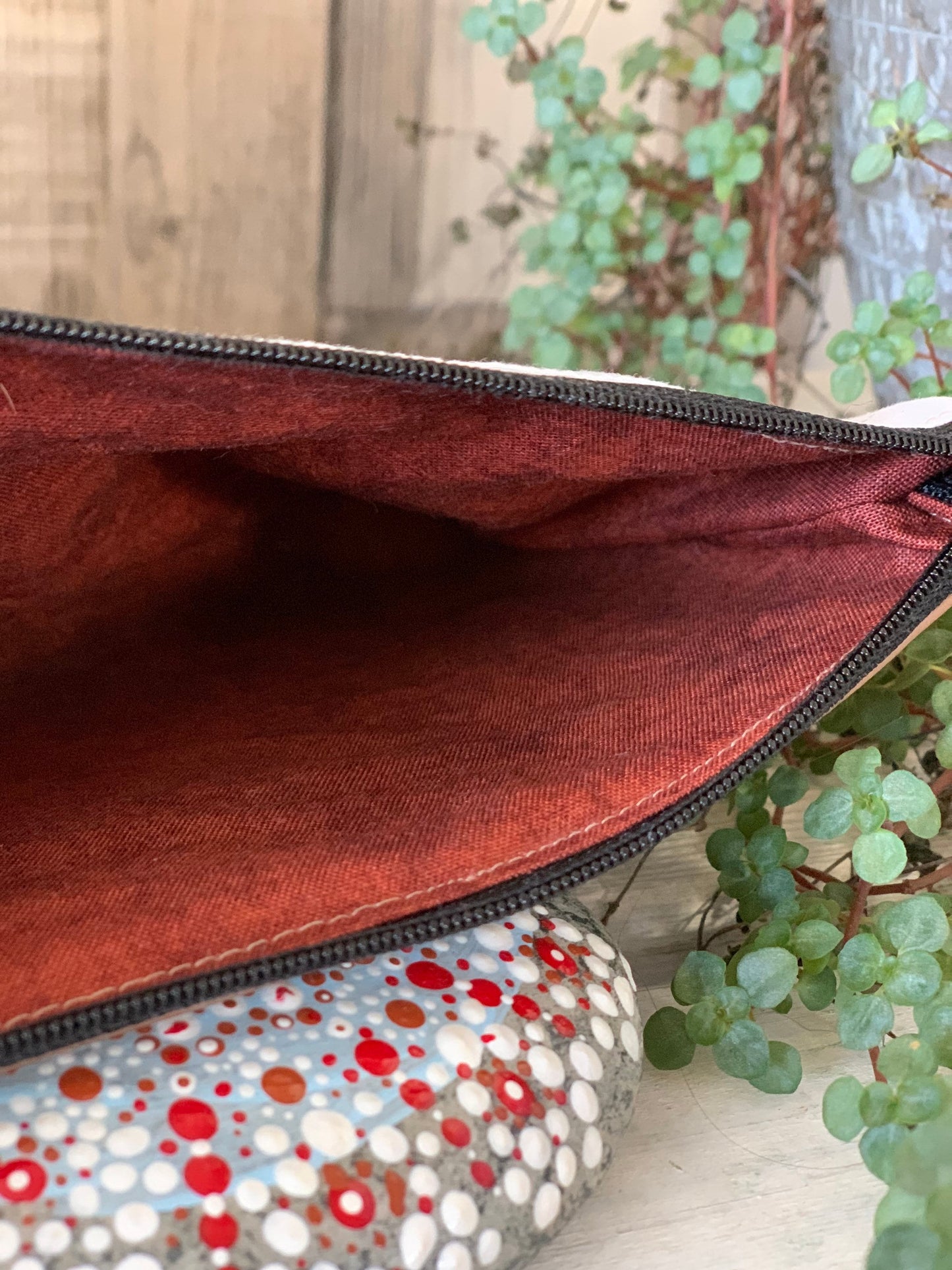 Stylische Federtasche Stifttasche Mäppchen Kosmetik kleine Tasche Rehlein