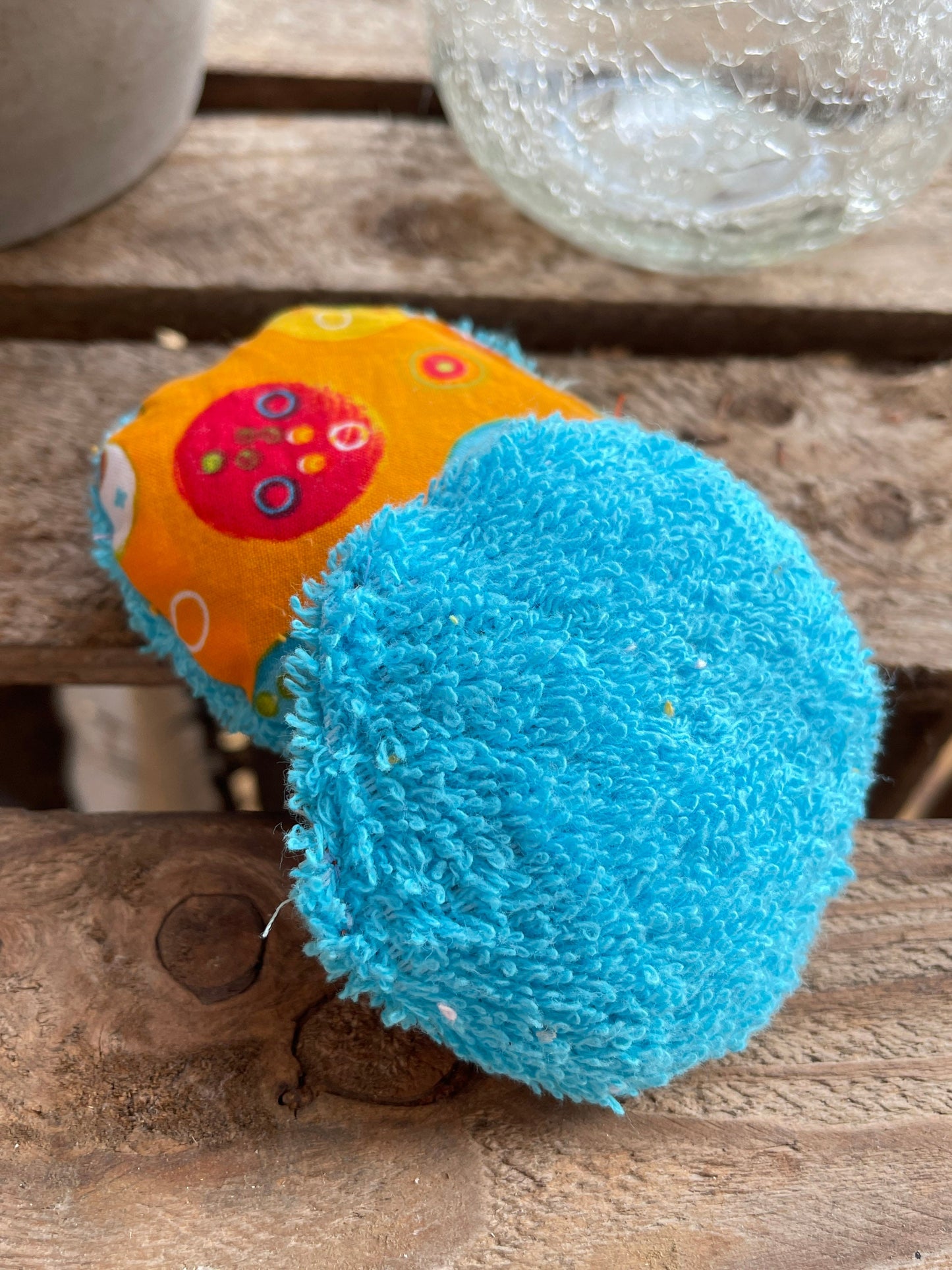 Taschenwärmer Beulenkühler Körnerkissen bunte Blasen