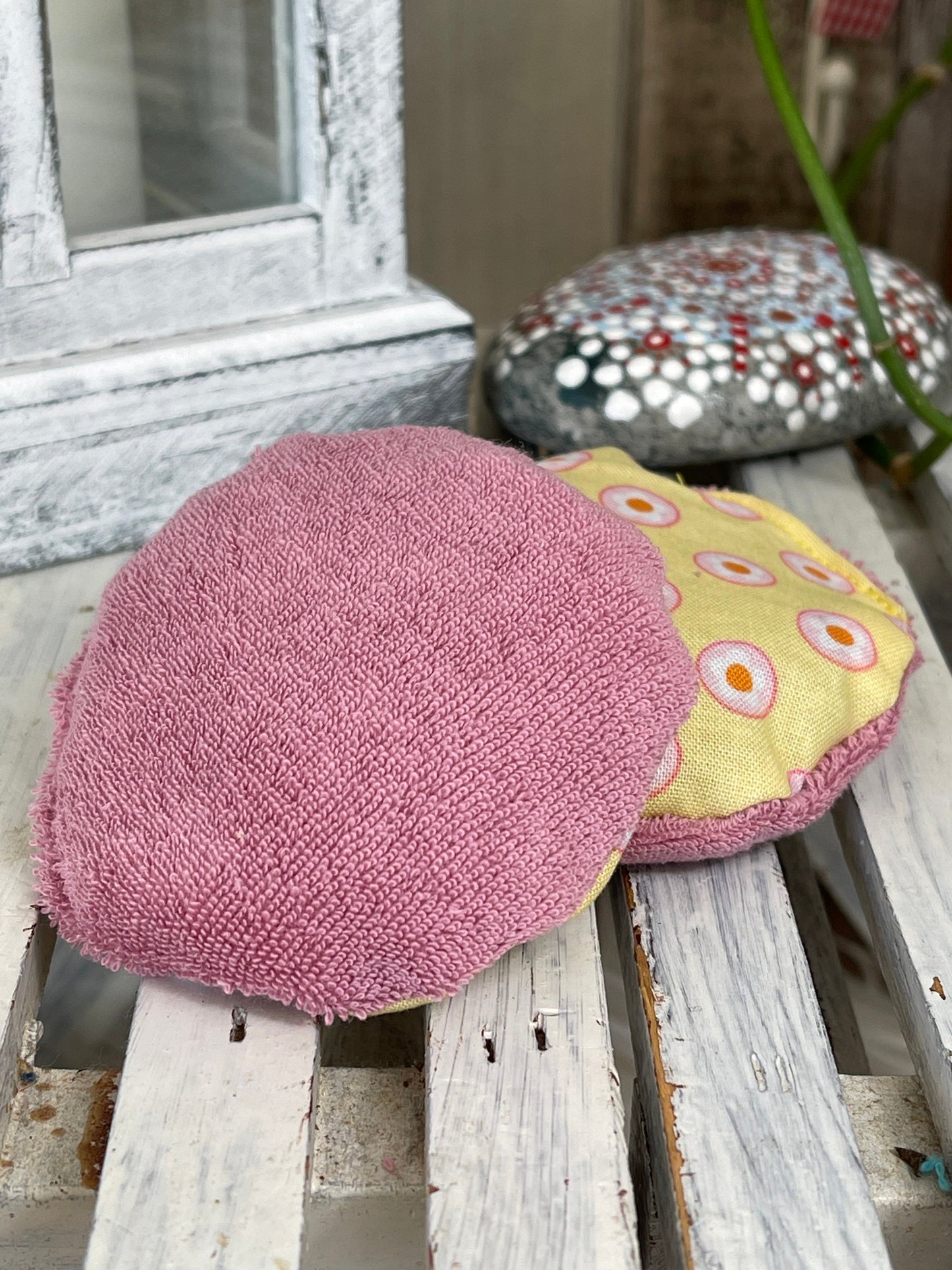 Taschenwärmer Beulenkühler Körnerkissen dots