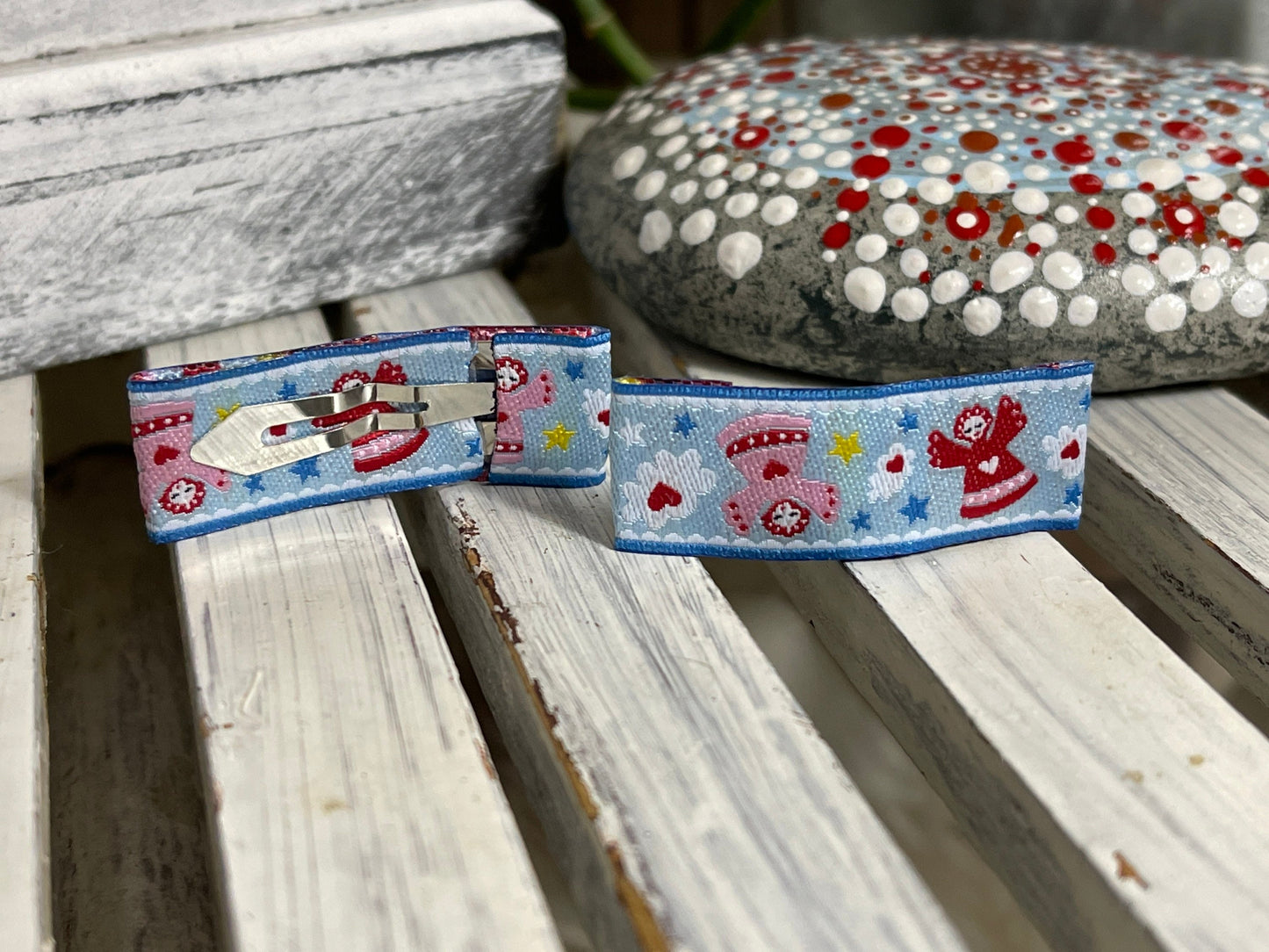 Haarspangen Haarclips Weihnachtsengel (1 Paar)