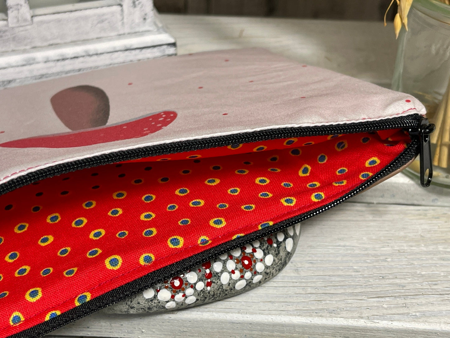 Stylische Federtasche Stifttasche Kleiner Pilz