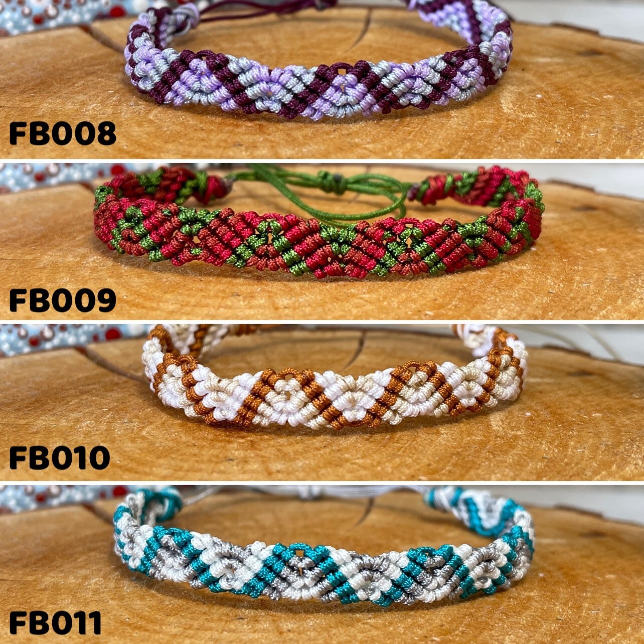 Makramee Freundschafts Armband México