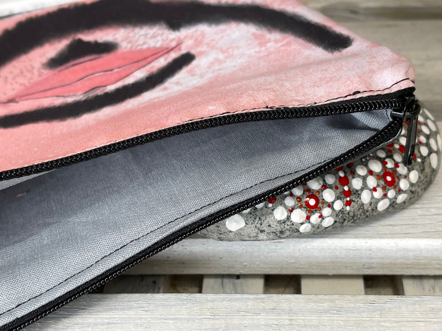 Stylische Federtasche Stifttasche Mäppchen Kosmetik kleine Tasche 3-Tage-Rasur