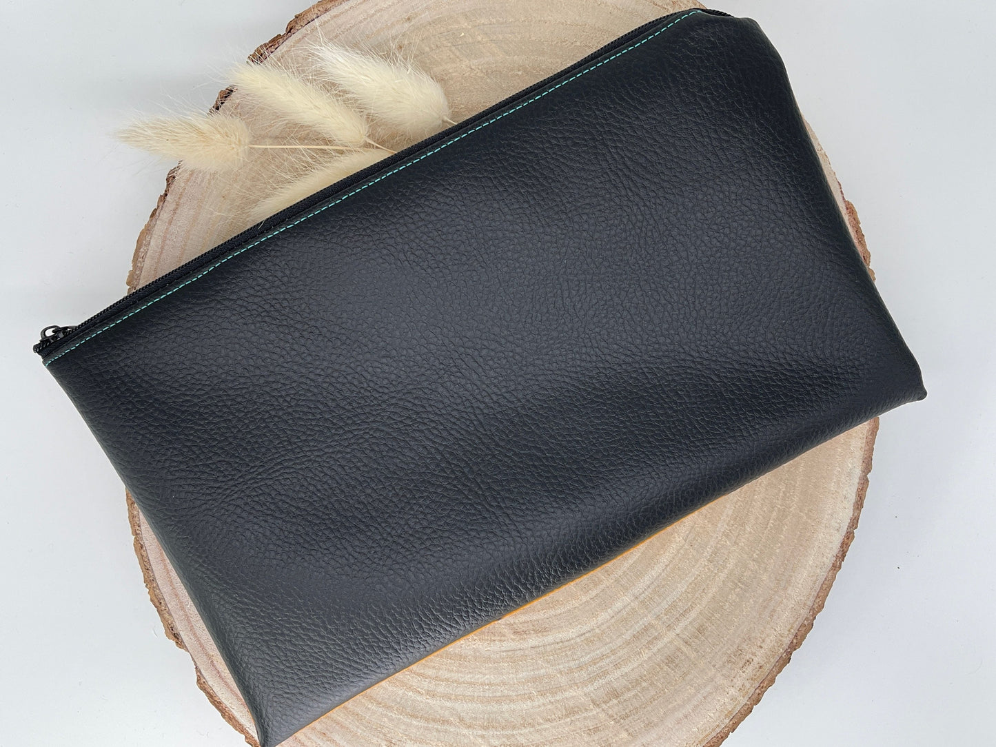 Stylische Federtasche Stifttasche Mäppchen Kosmetik kleine Tasche Tiger Muster