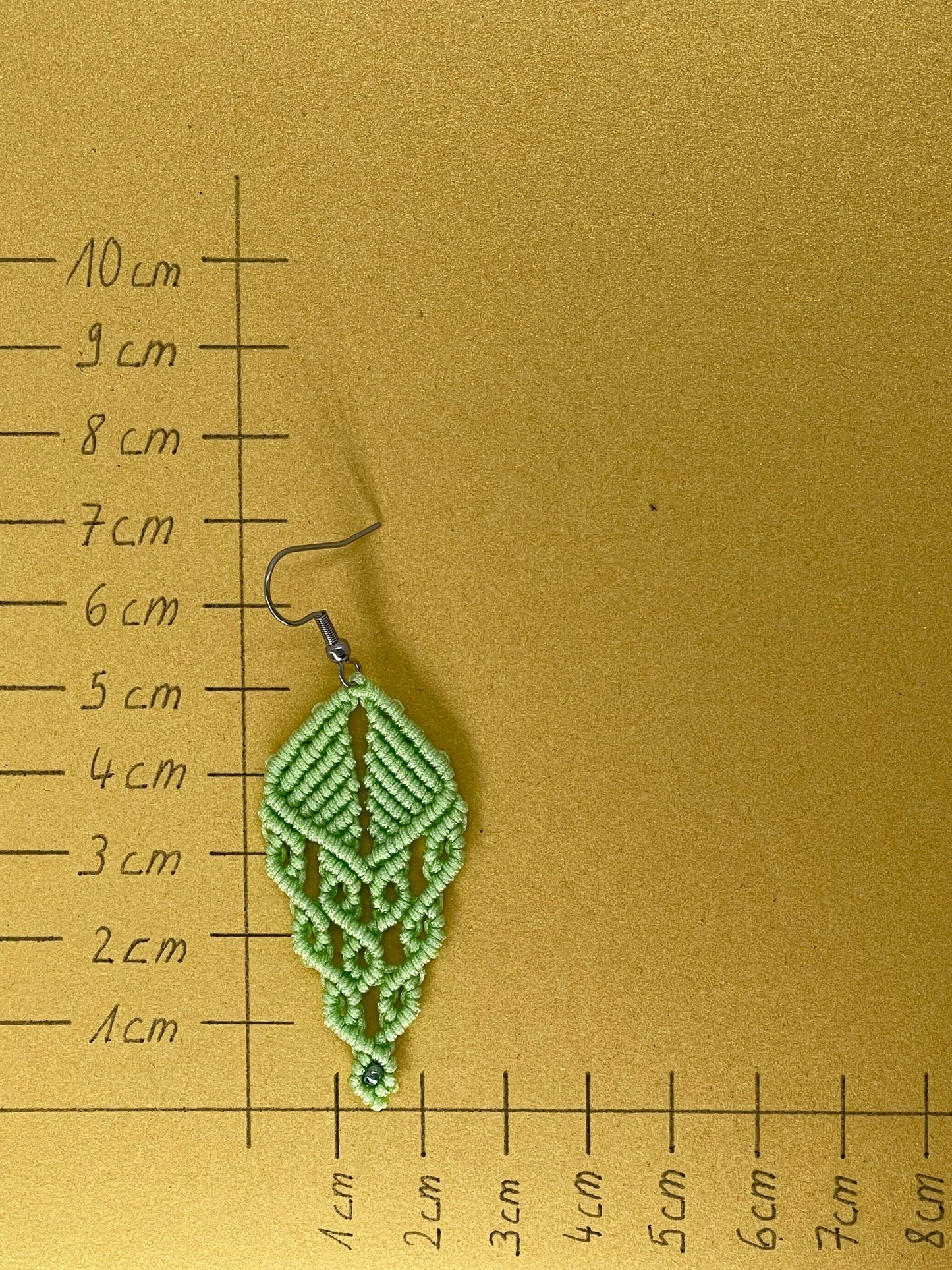 Makramee Ohrring Ohrhänger Summer Perlen Time (1 Paar)