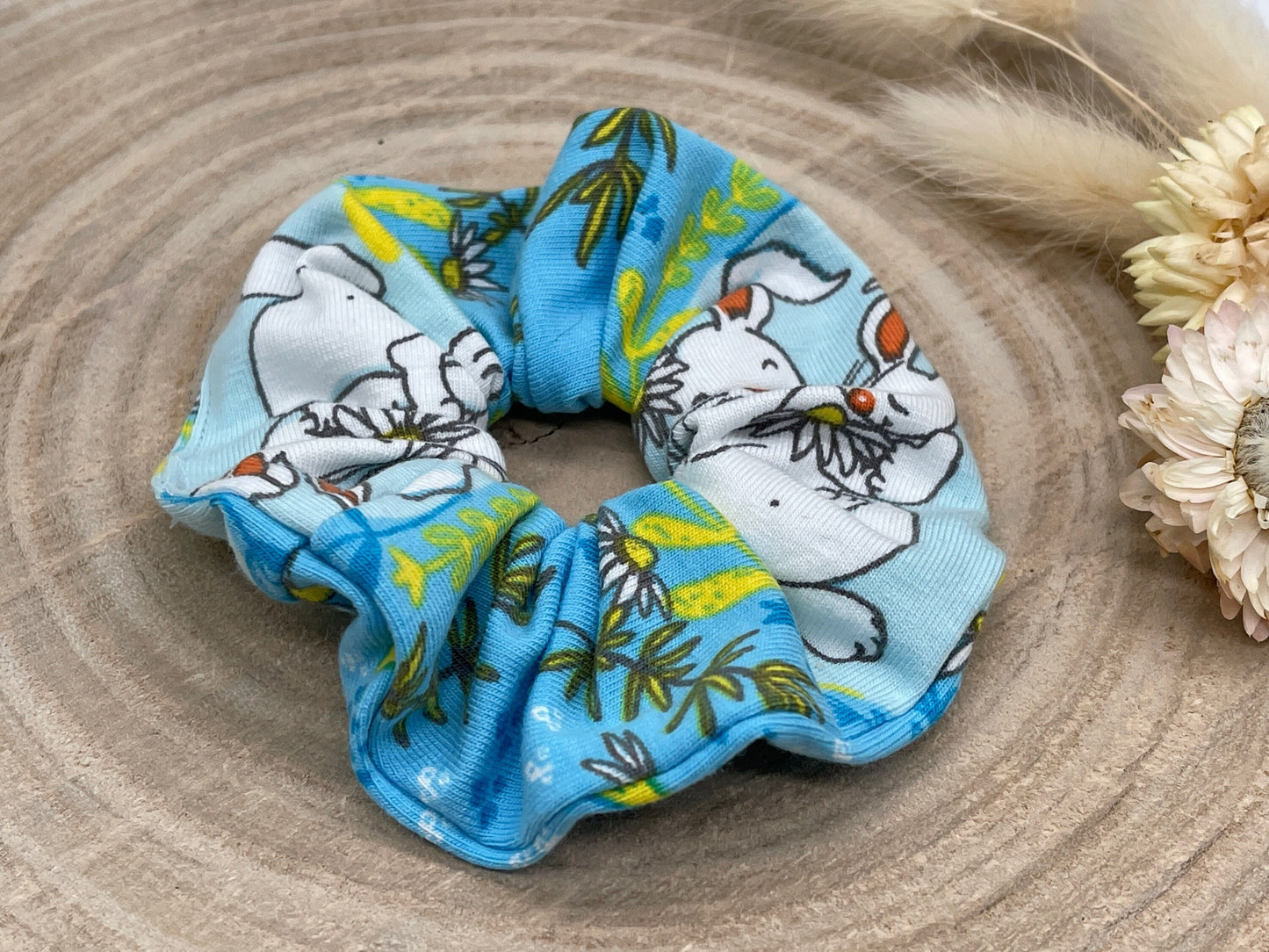 Jersey Scrunchie Haargummi Hasen Family