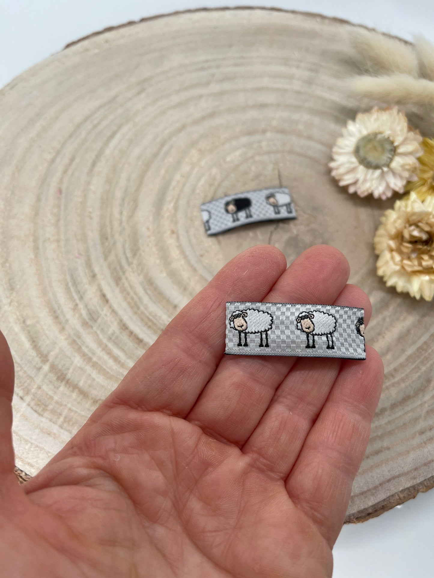 Haarspangen Haarclips Schafe (1 paar)