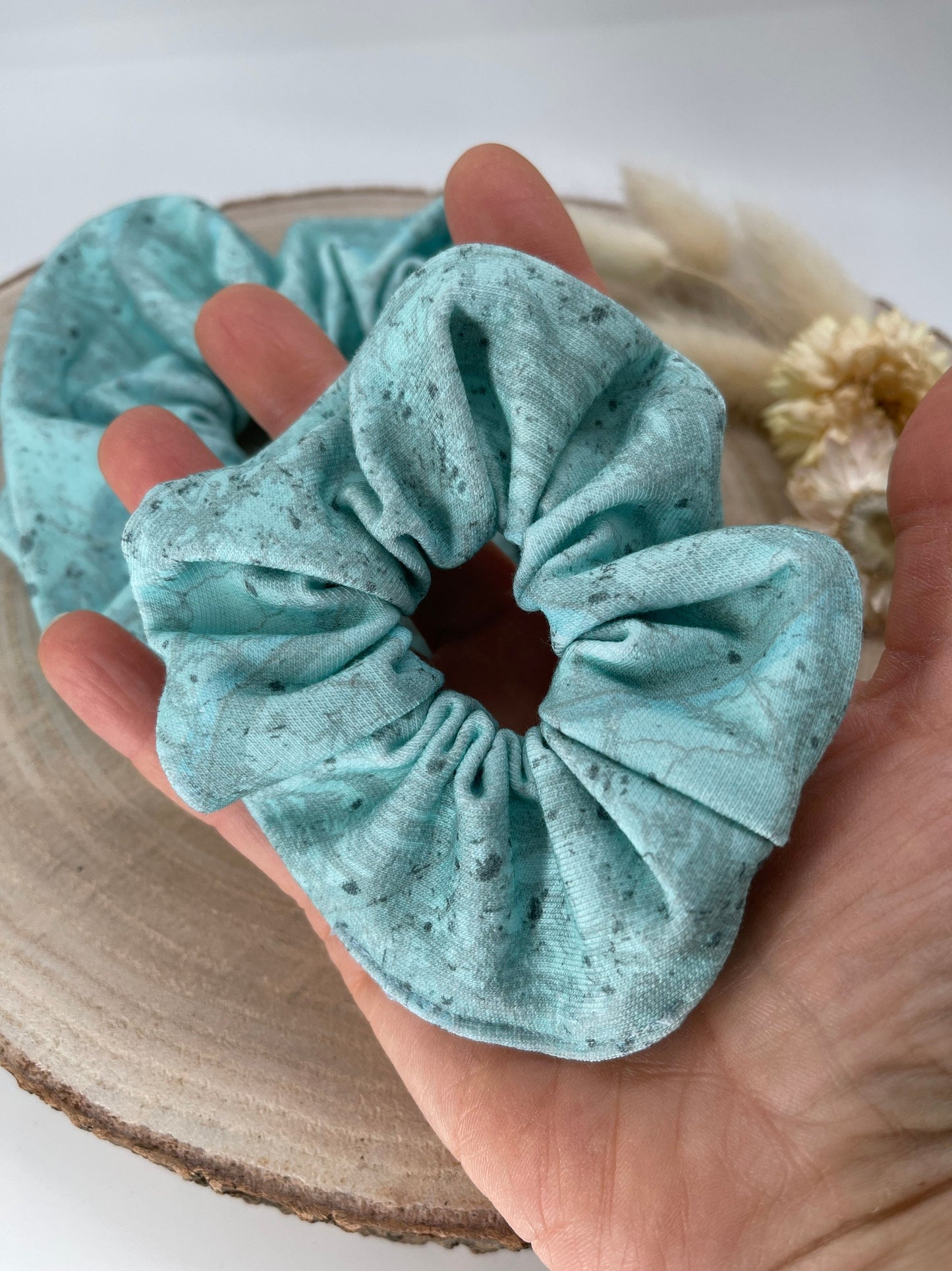 Jersey Scrunchie Haargummi mint