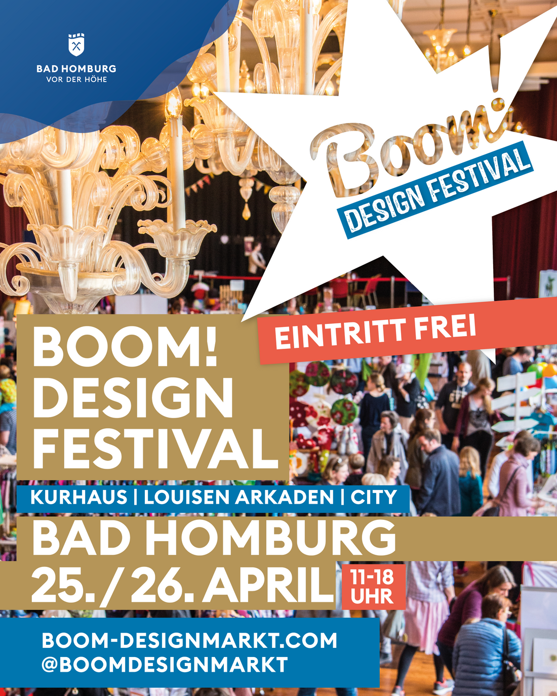 BOOM DESIGN FESTIVAL Sa 25. + So 26. April 2026