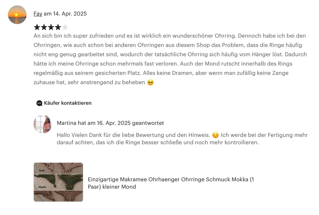 Bewertung von Fay am 14. Apr. 2025