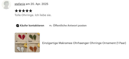 Bewertung von stefanie am 20. Apr. 2025