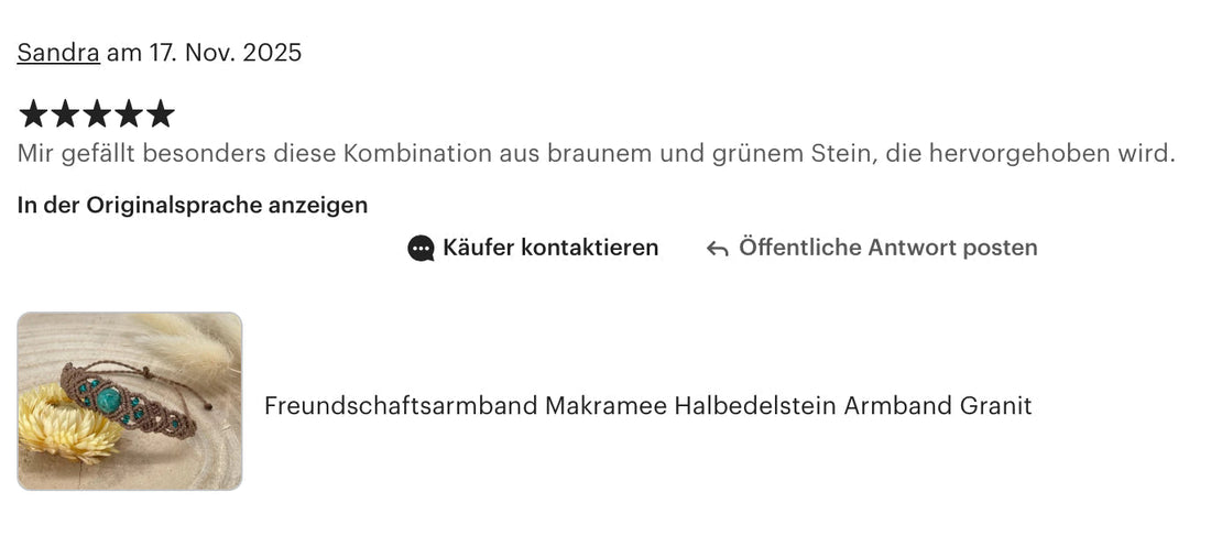 Bewertung vom 17. Nov. 2025